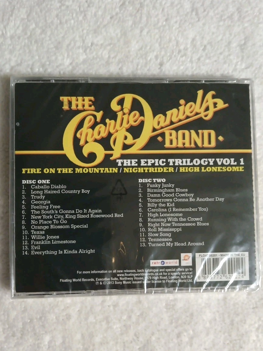 Charlie Daniels Band CD Albums Lot Of 5 Plus Bonus CD/Album PLEASE READ