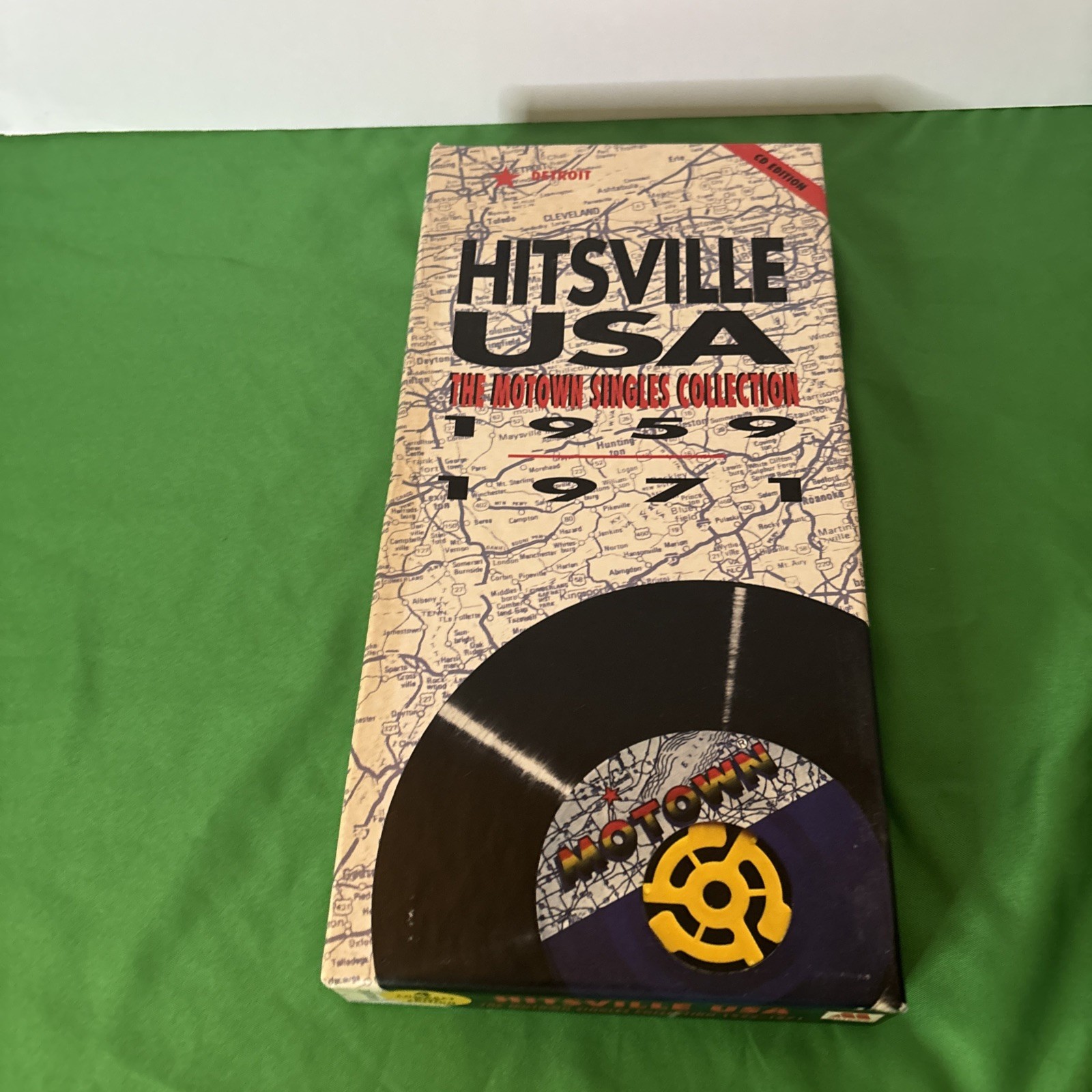 HITSVILLE USA The Motown Singles Collection 1959–1971 4 Cd Box Set
