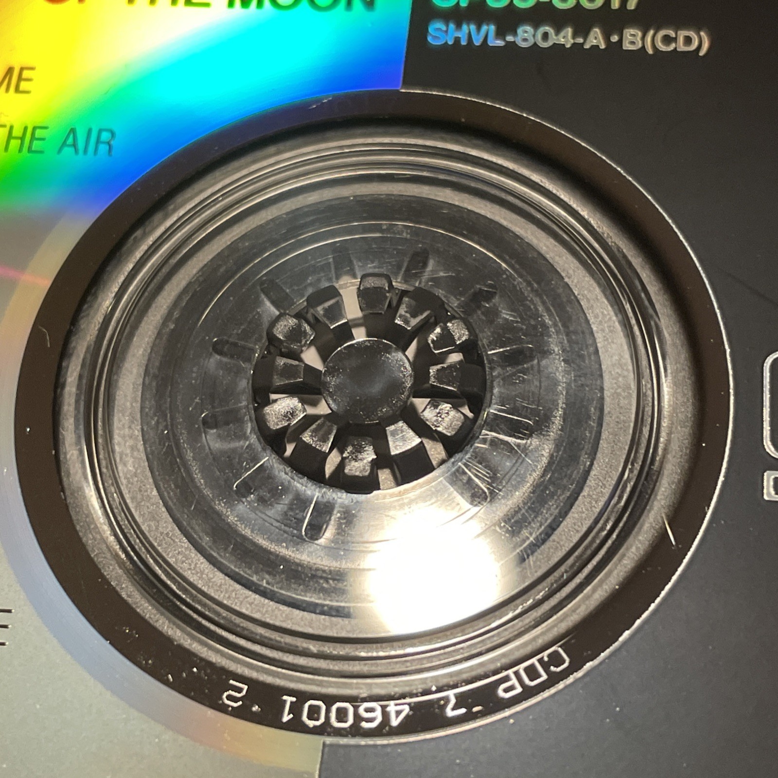PINK FLOYD The Dark Side Of The Moon Japan Rare Vintage CD CP35 3017 31C1 TO
