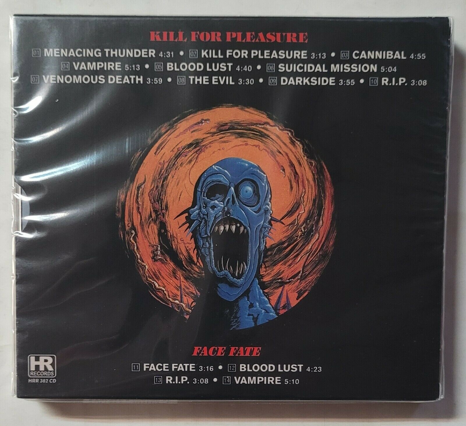 Blood Feast Kill For Pleasure / Face Fate CD Slipcase New Thrash Speed Metal