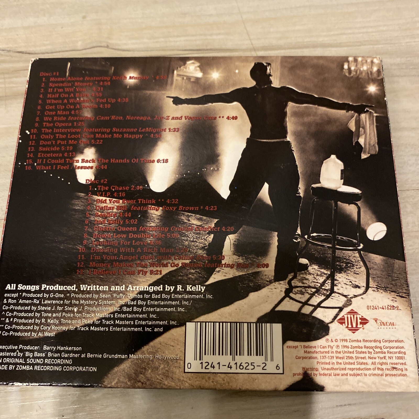 R. KELLY 5 CD LOT JAY-Z Unfinished Business 3D Cover R. 2 Imports Shes Got The