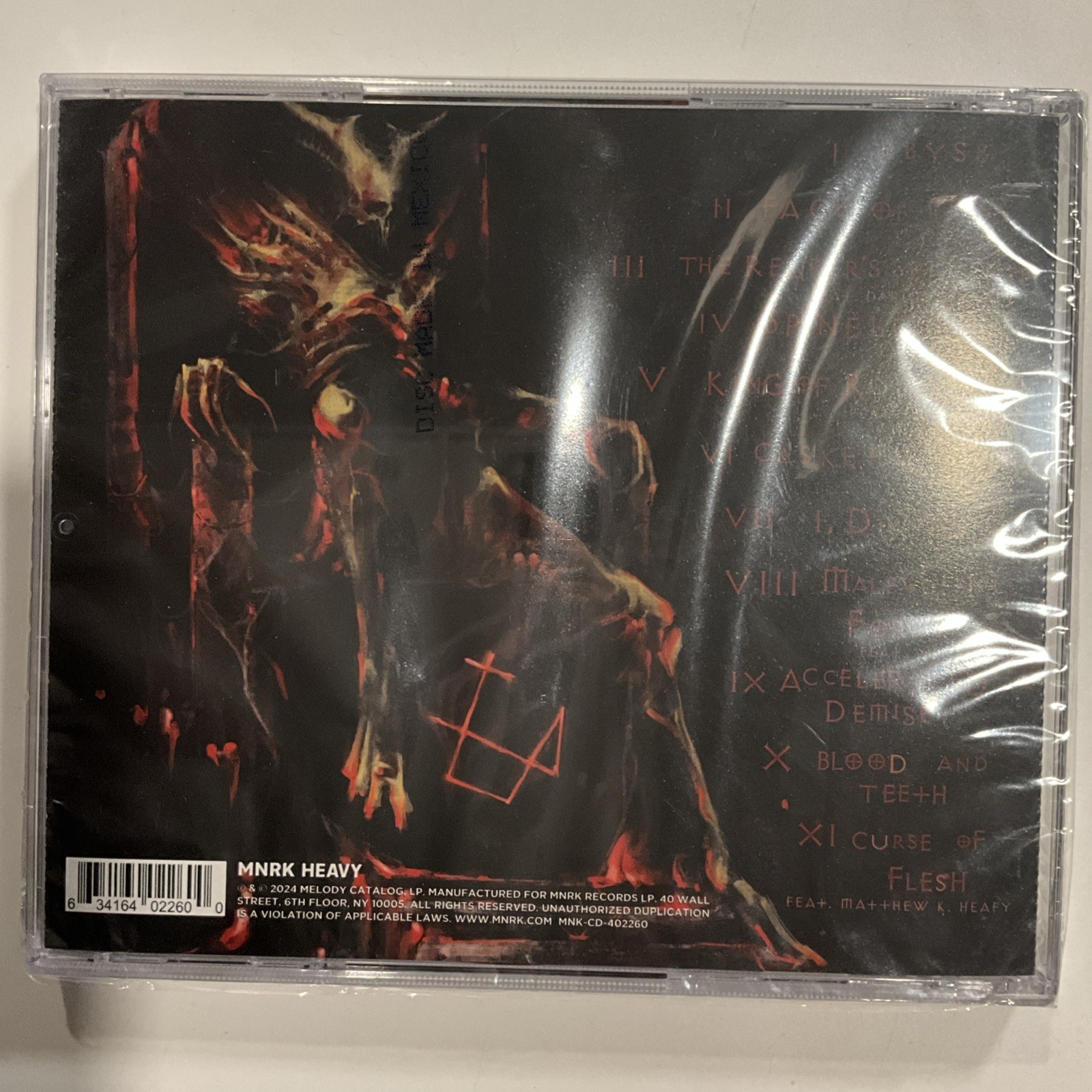 Enterprise Earth - Death: An Anthology CD 2024 MNRK Heavy – MNK-CD-402260