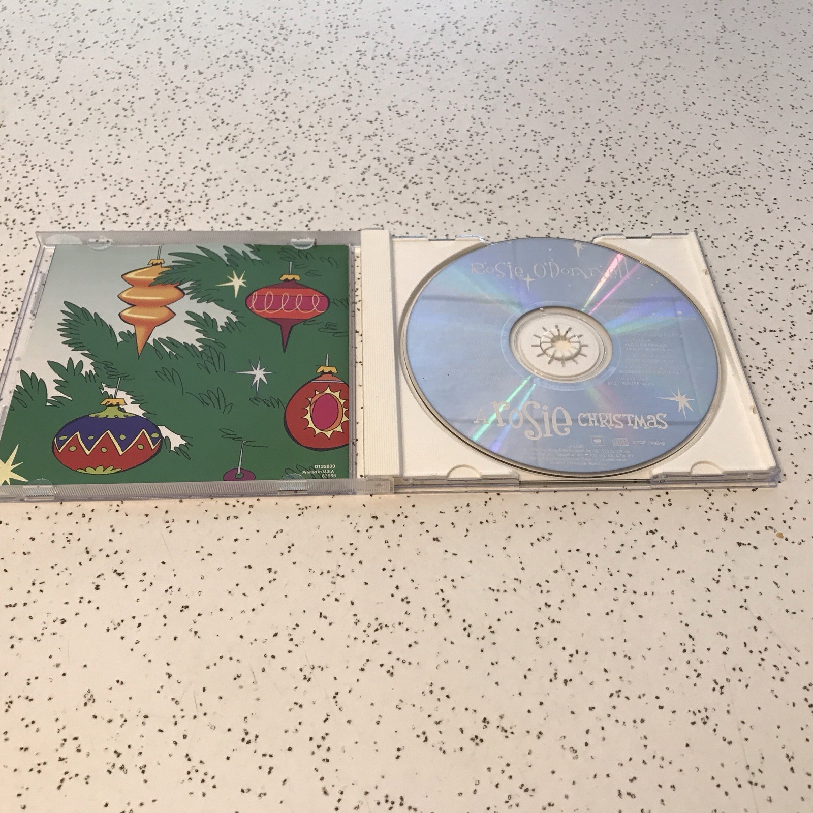A Rosie Christmas CD Various Artists Rosie O'Donnell Elton John Etc VG Condition