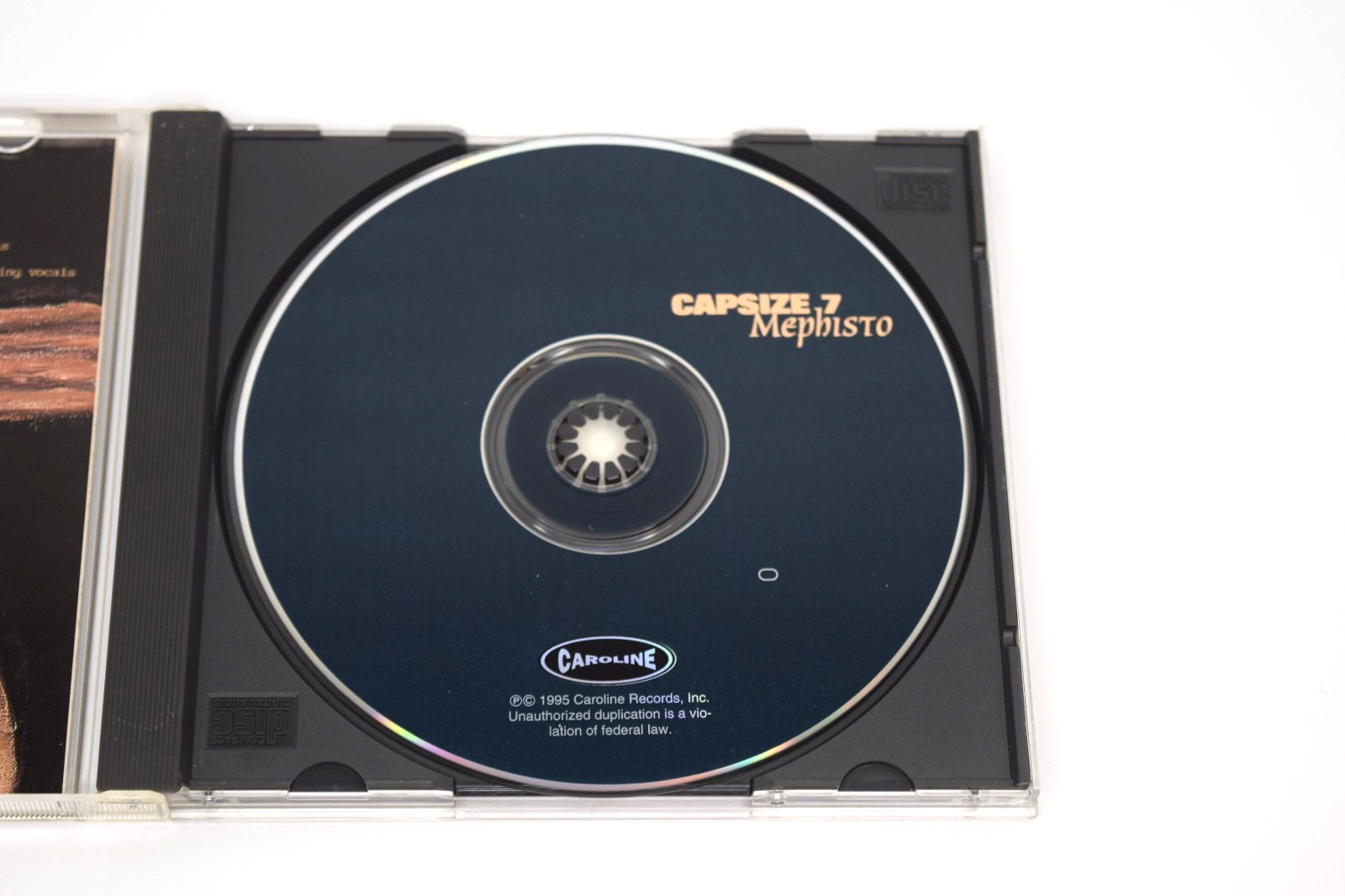 Mephisto by Capsize 7 (CD, 1995, Caroline Distribution)