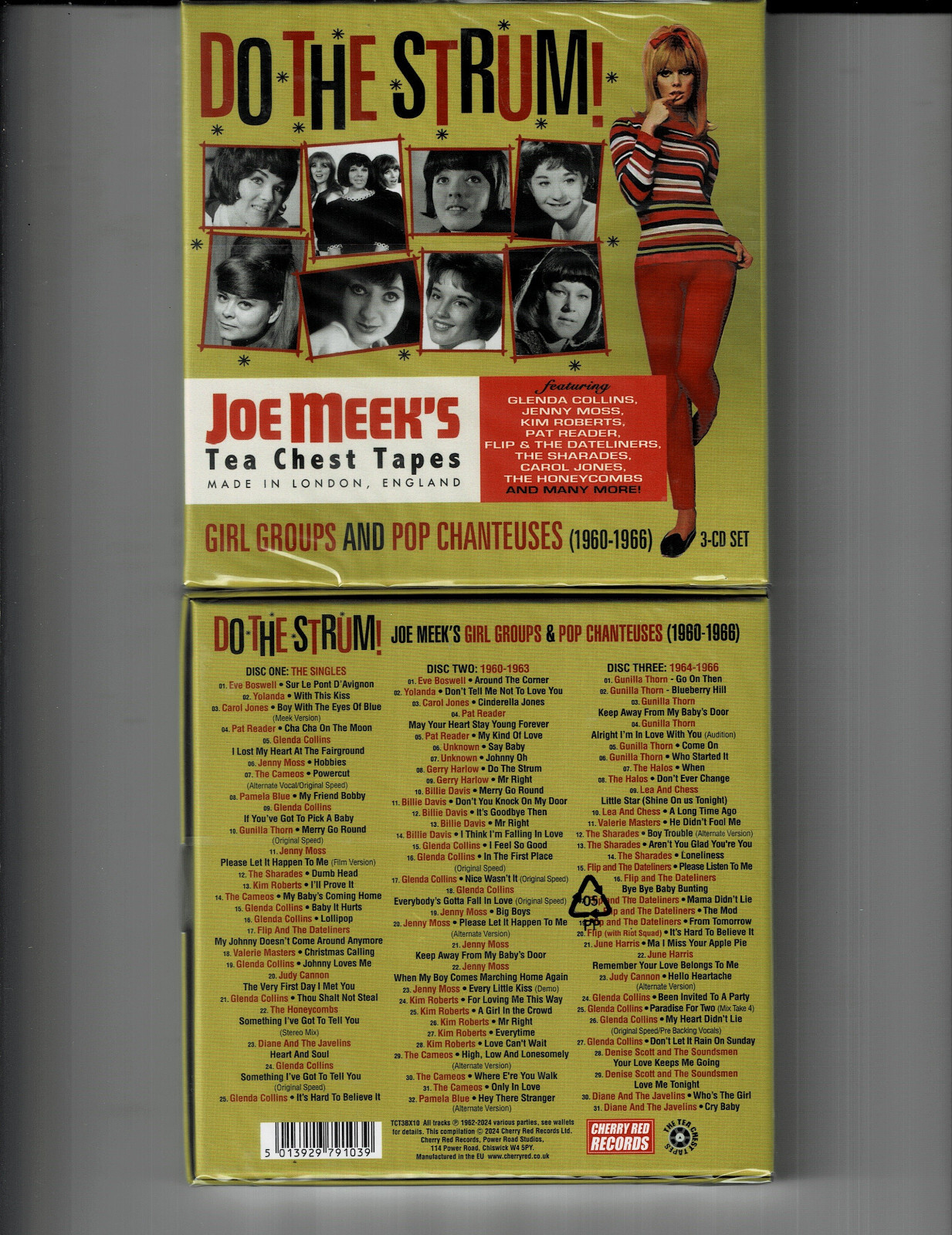 DO THE STRUM: MEEK'S POP GIRL GROUPS 1960-66 -VAR (3CD 2024) NEW*88 TRACKS*3/22*