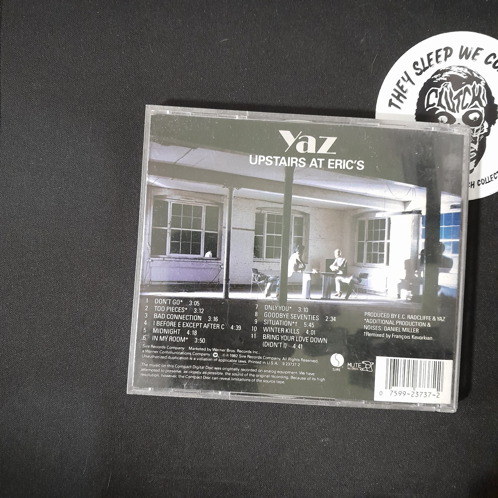 Upstairs at Eric's by Yaz/Yazoo (CD, Jul-1987, Sire)