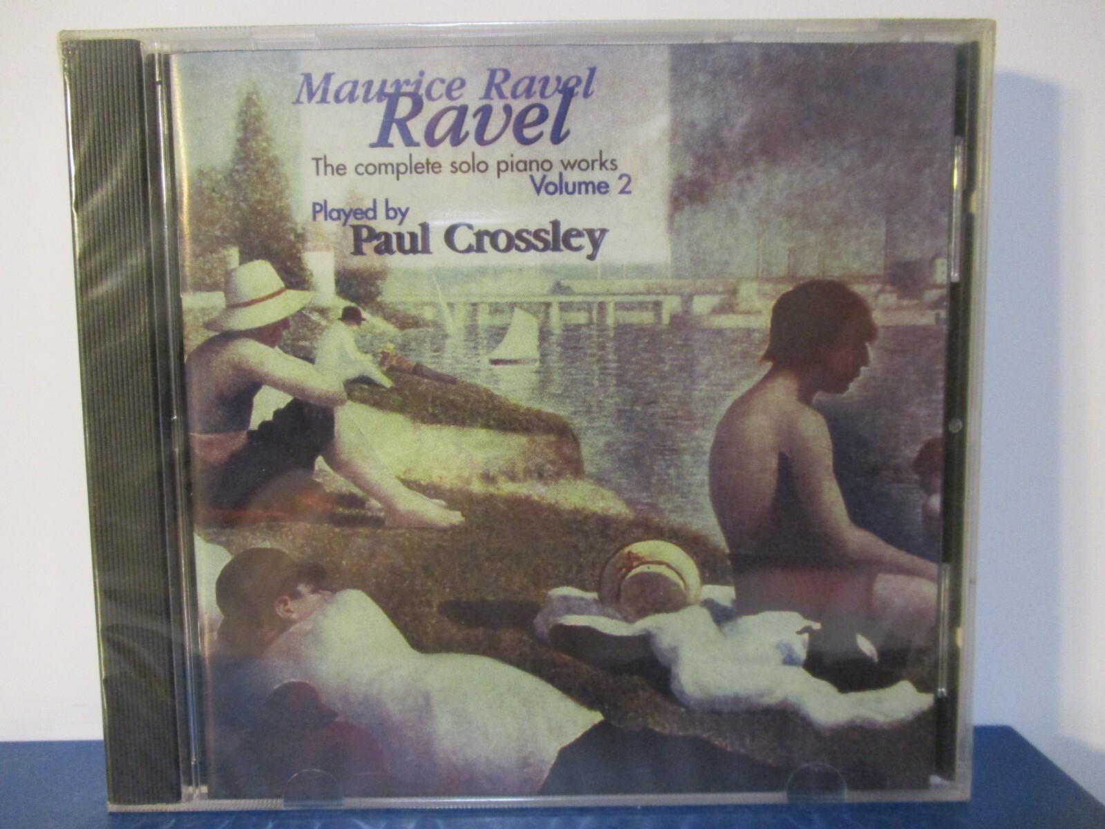 Ravel - Complete Solo Piano Works - Paul Crossley - V.2 - CD - SEALED - E23-3081