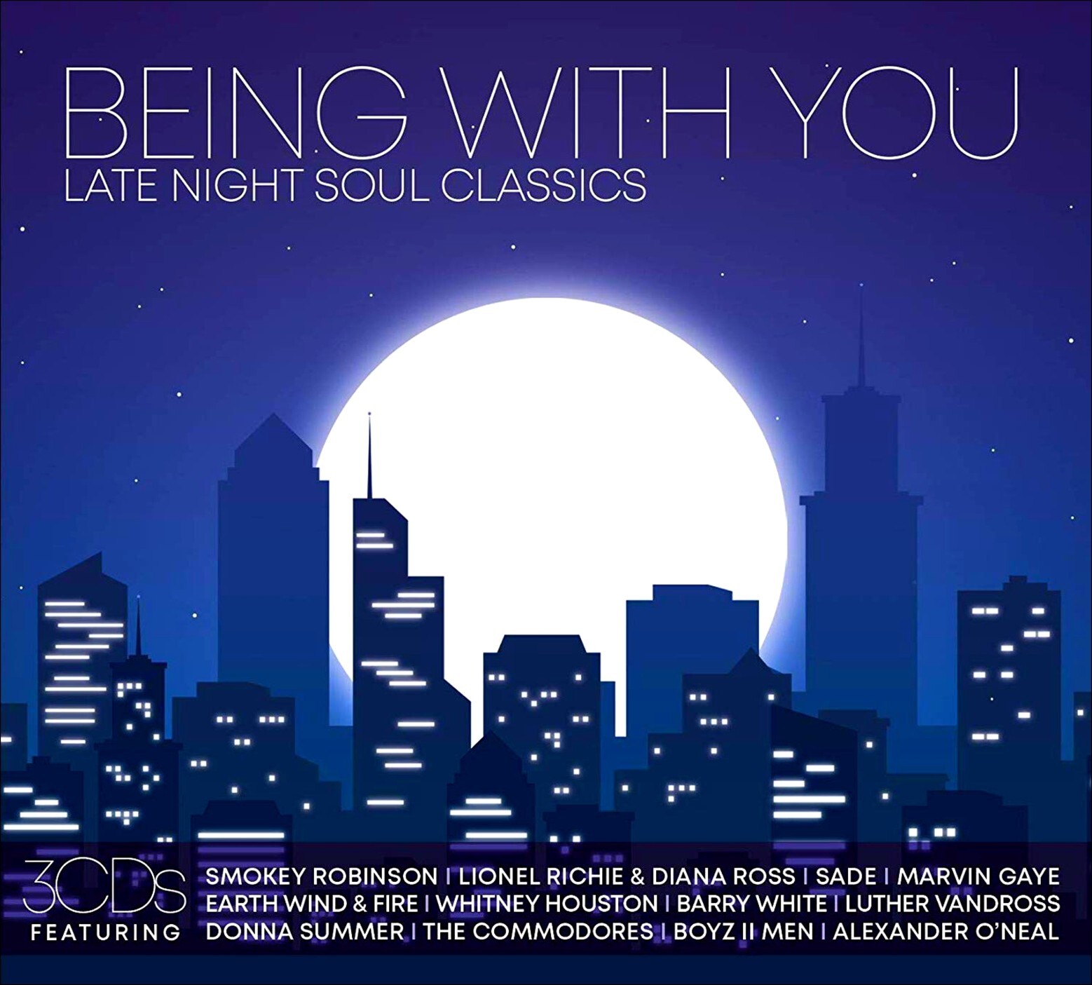 60 Great Classic SOUL & MOTOWN HITS of the 60's, 70's & 80's * New 3-CD Set