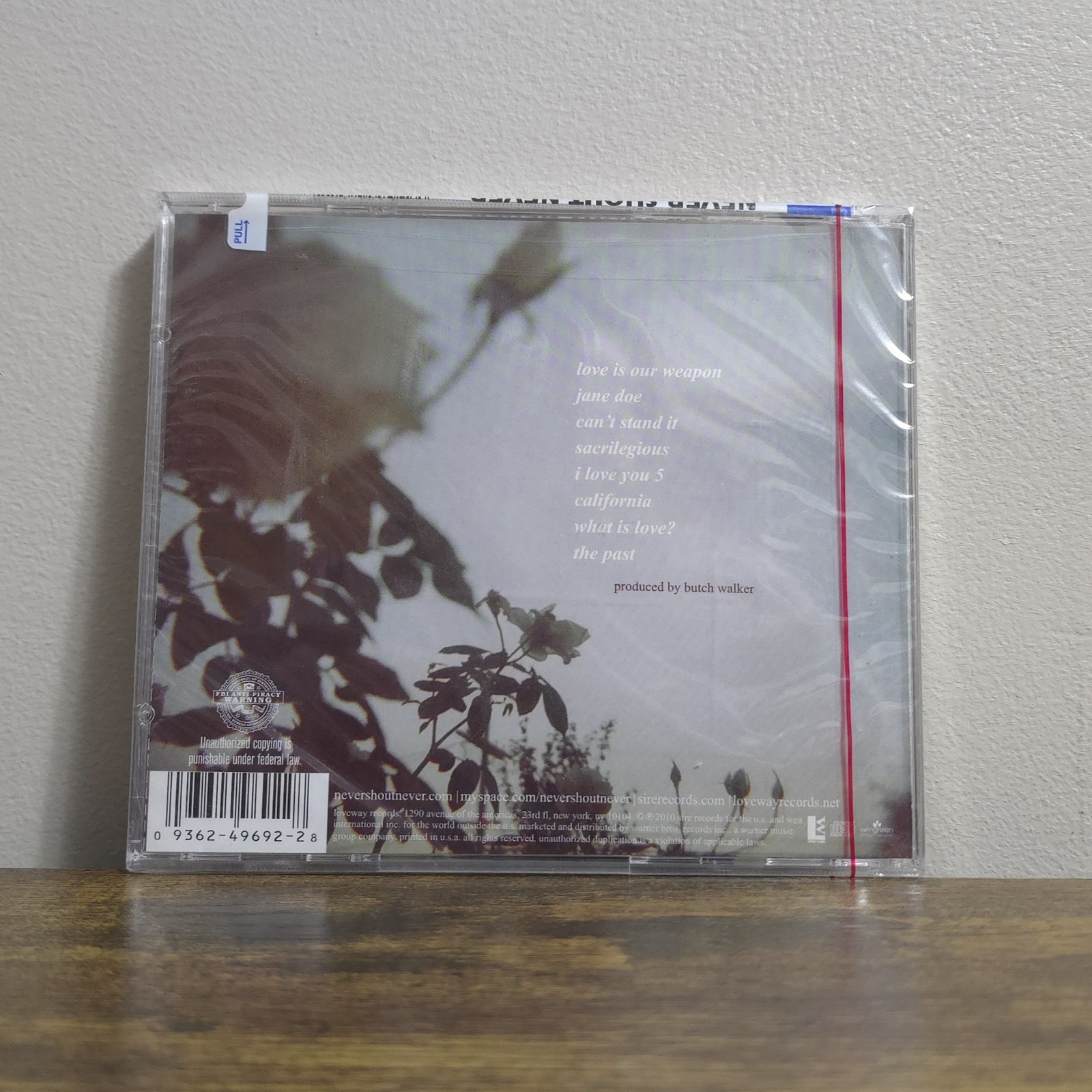Never Shout Never - What Is Love? CD Indie Pop New Sealed Free Shipping