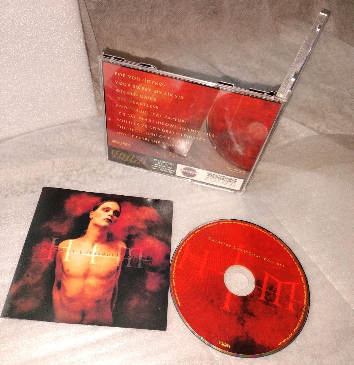 Greatest Love Songs-Vol. 666 by H.I.M. (CD, 2005)