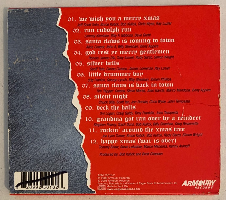 Various – We Wish You A Metal Xmas And A Headbanging New Year CD 2008