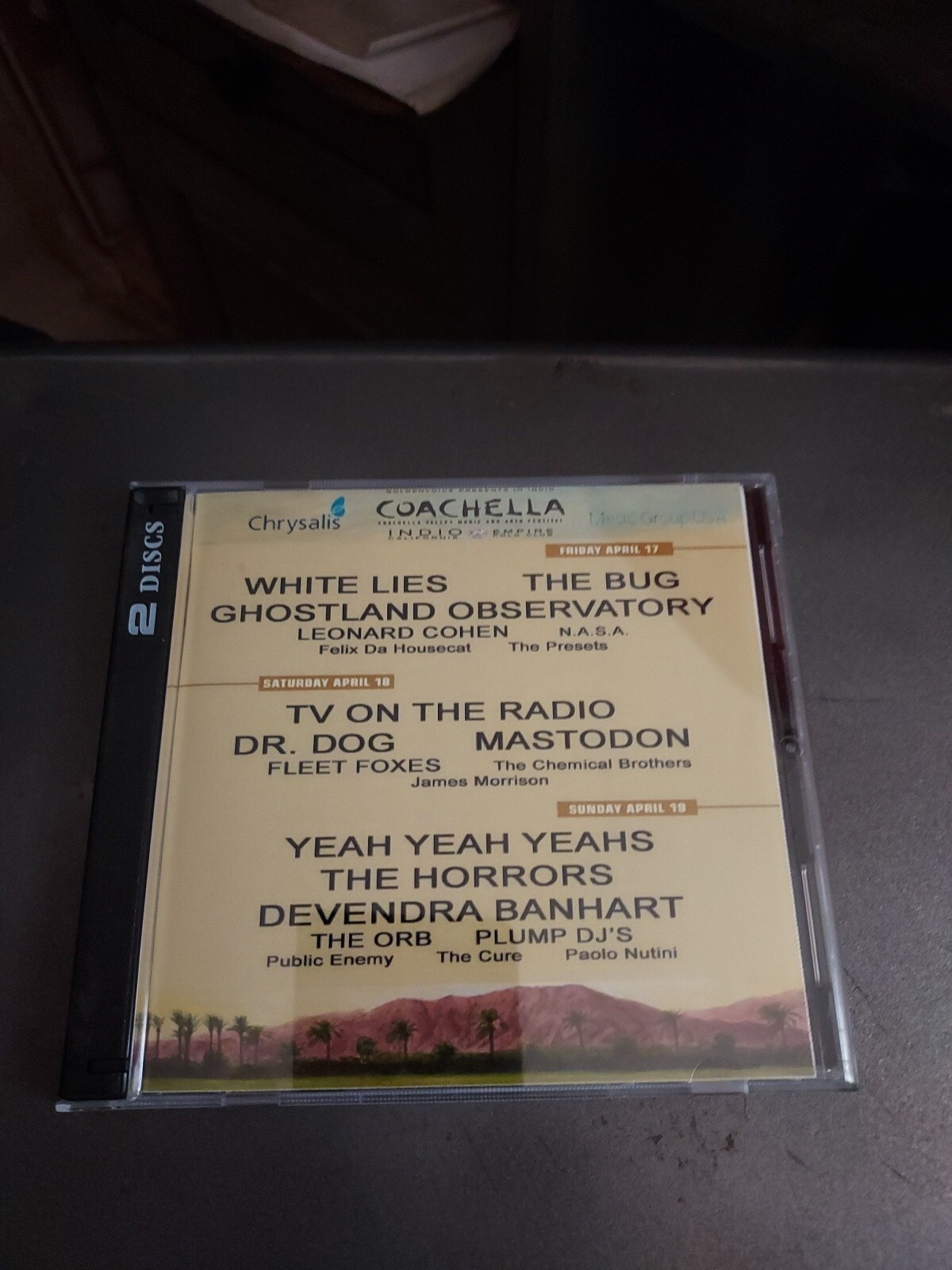 CHRYSALIS MUSIC CD 2009 COACHELLA