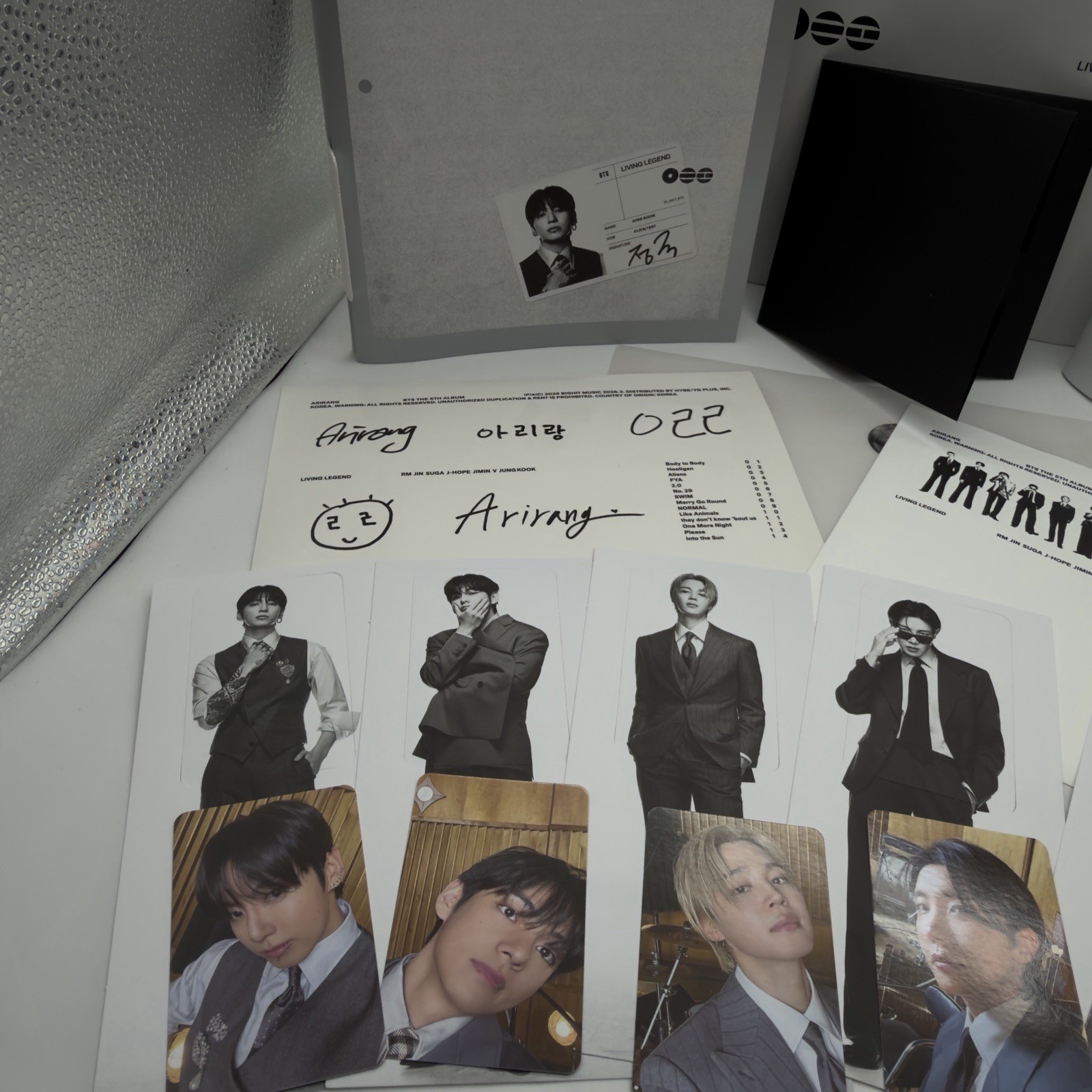 BTS 5th Album 'ARIRANG' Deluxe Edition Living Legend Version CD Album SEALED NEW