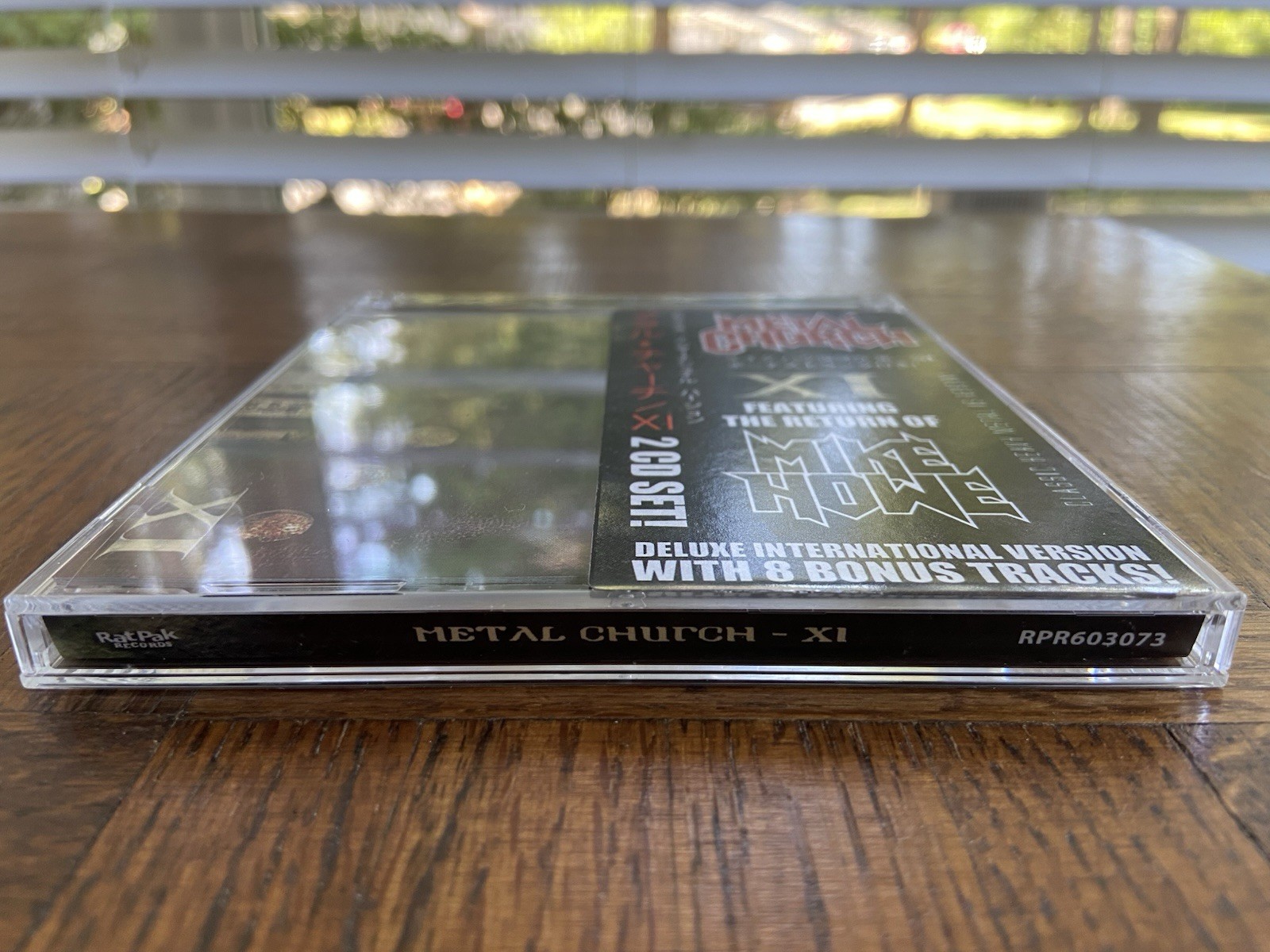 Metal Church XI 2CD RARE Limited Print Collector’s Edition NM + Stickers & Book