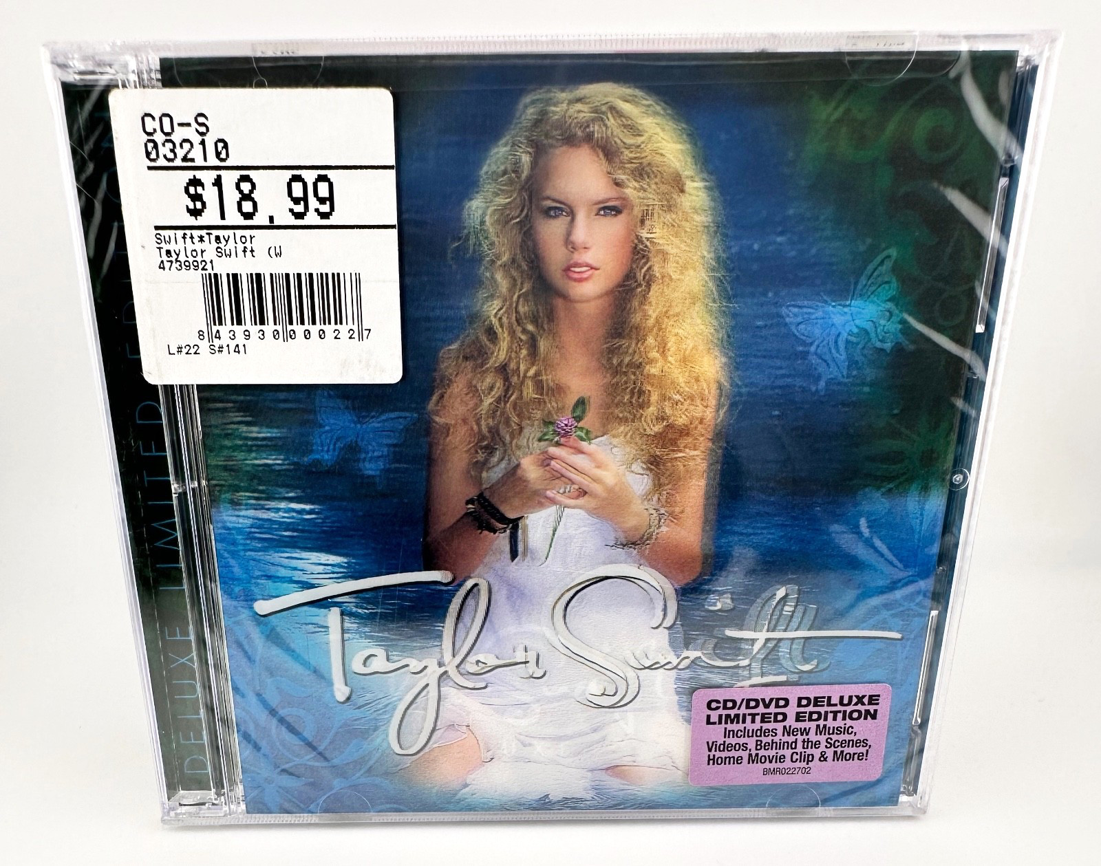 Taylor Swift DELUXE LTD ED Debut [ NEW Lenticular CD + DVD + OG Hype! ] *SEALED*