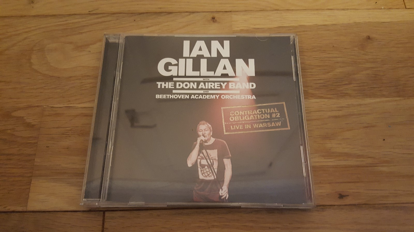 IAN GILLAN WITH THE DON AIREY BAND BEETHOVEN LIVE IN WARSAW CD X2 VGC