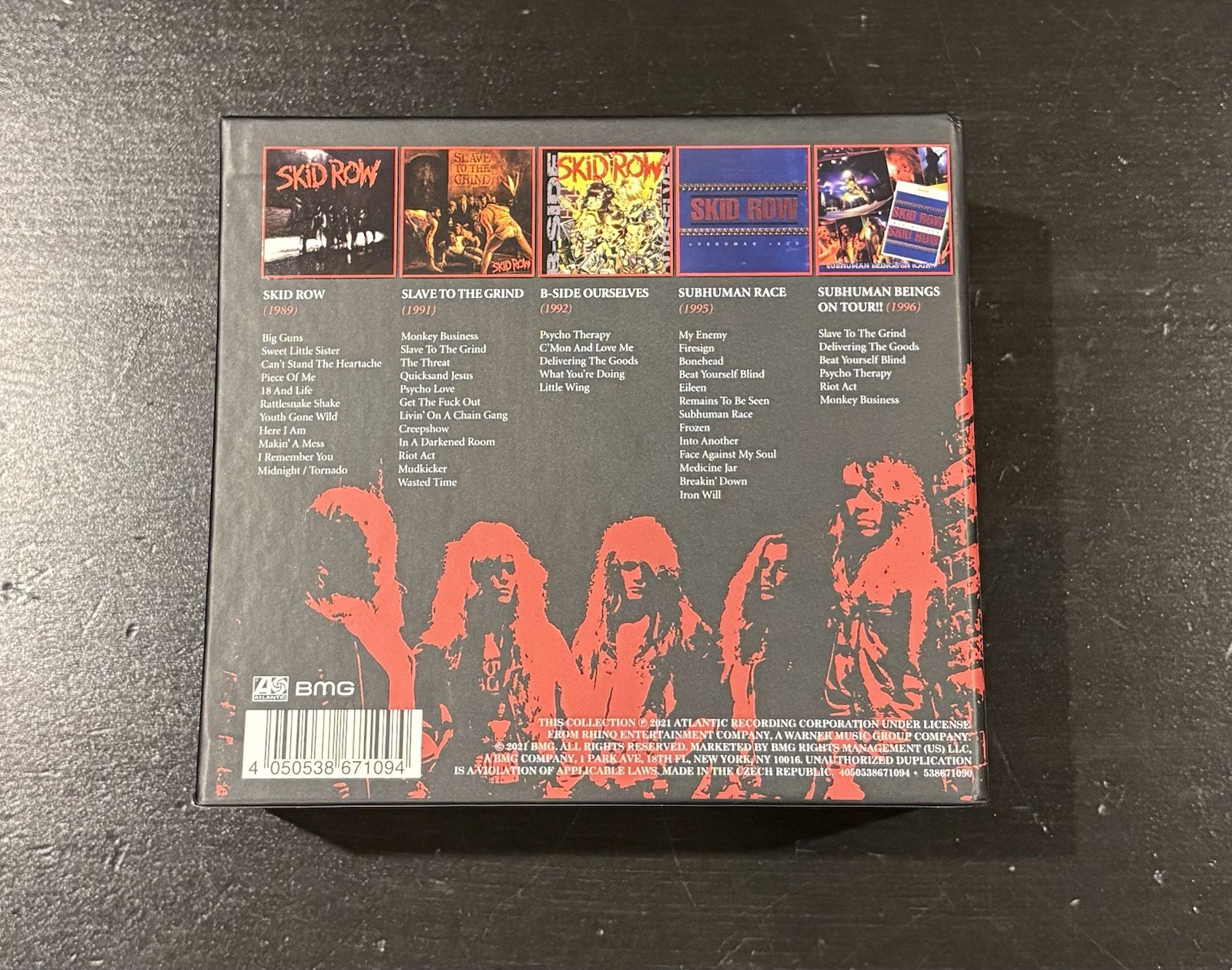 The Atlantic Years (1989-1996) by Skid Row (CD, 2021) Hair Metal Box Set