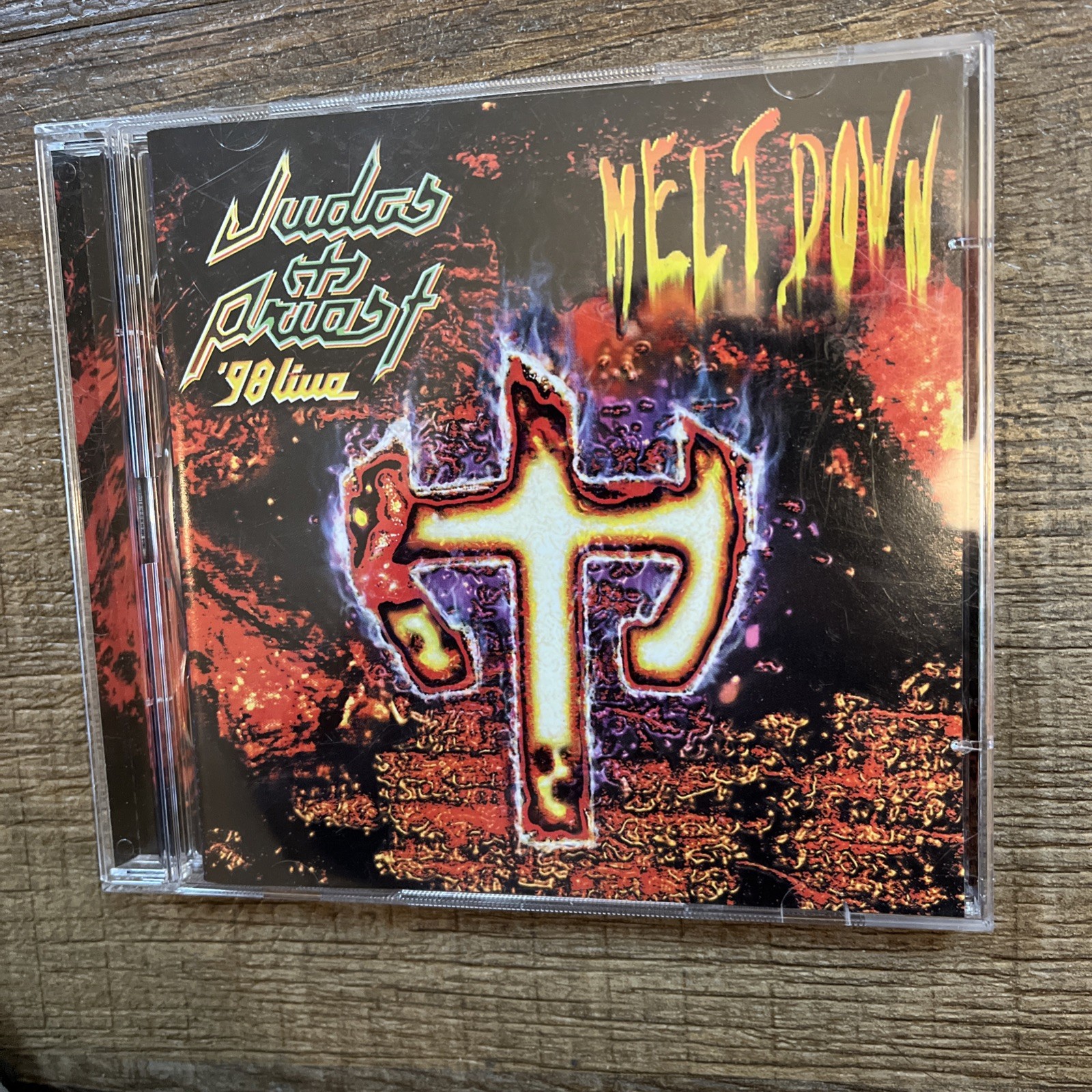 JUDAS PRIEST CD 98 Live Meltdown 2 Disc Set CMC International 1998 24 tracksMINT