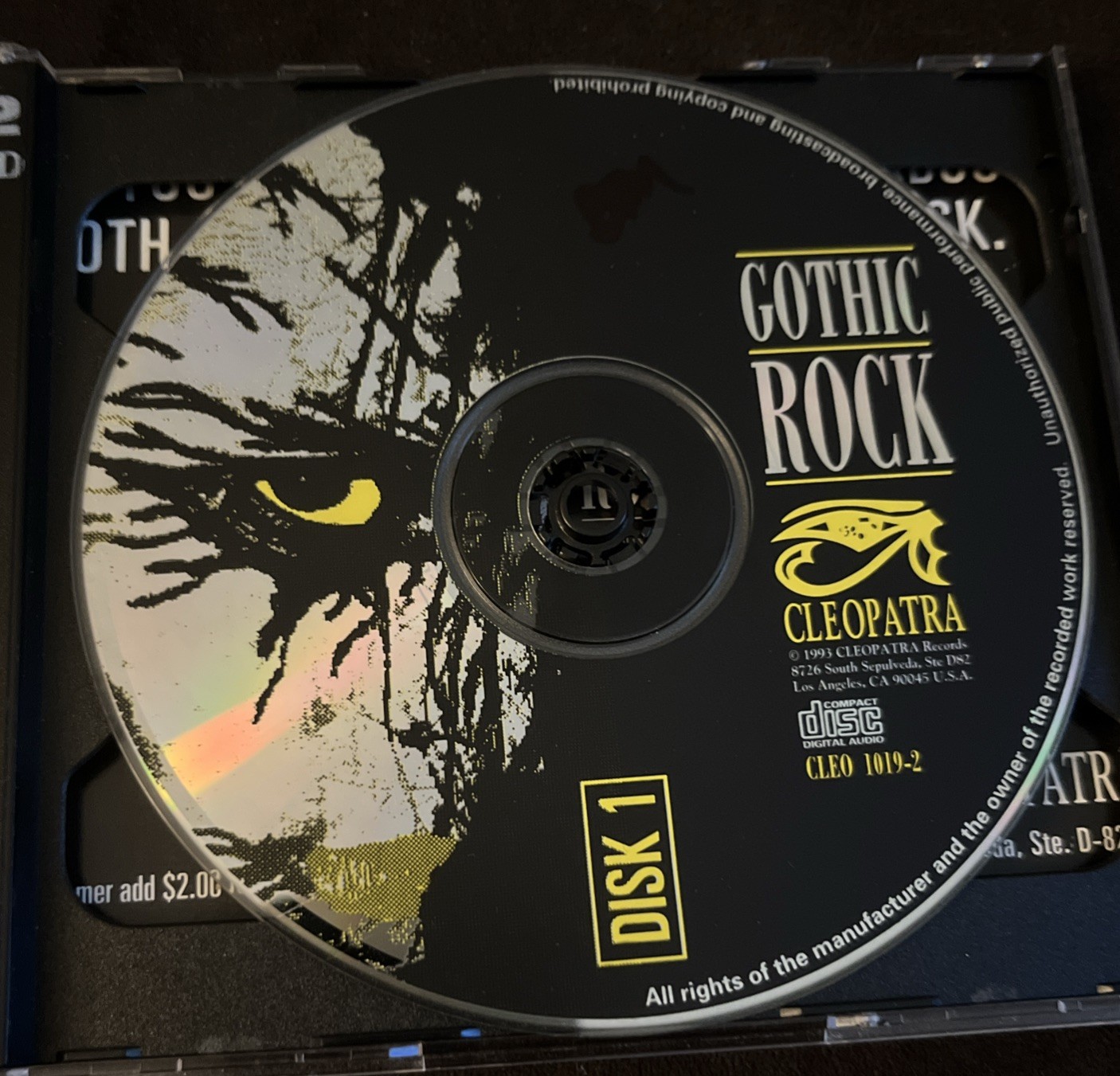 ￼ Various - Gothic Rock (2CD+Booklet) (CLEO 1019-2)1993 OUT OF PRINT/TARE/LTD ED