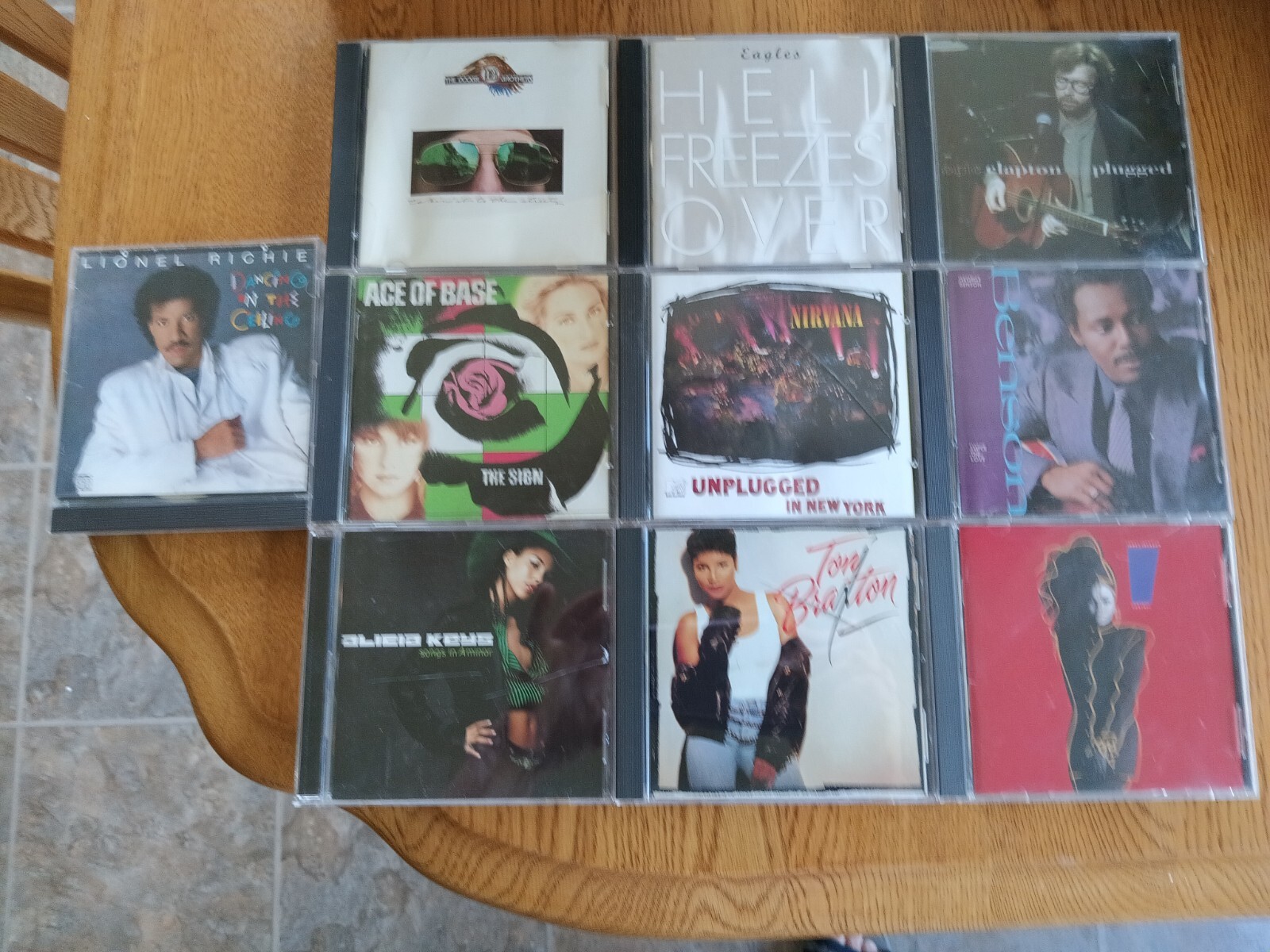 LOT OF 10 CD'S OF ARTISTS OF THE 1970'S & 1980'S - SEE DECRIPTION FOR ARTISTS