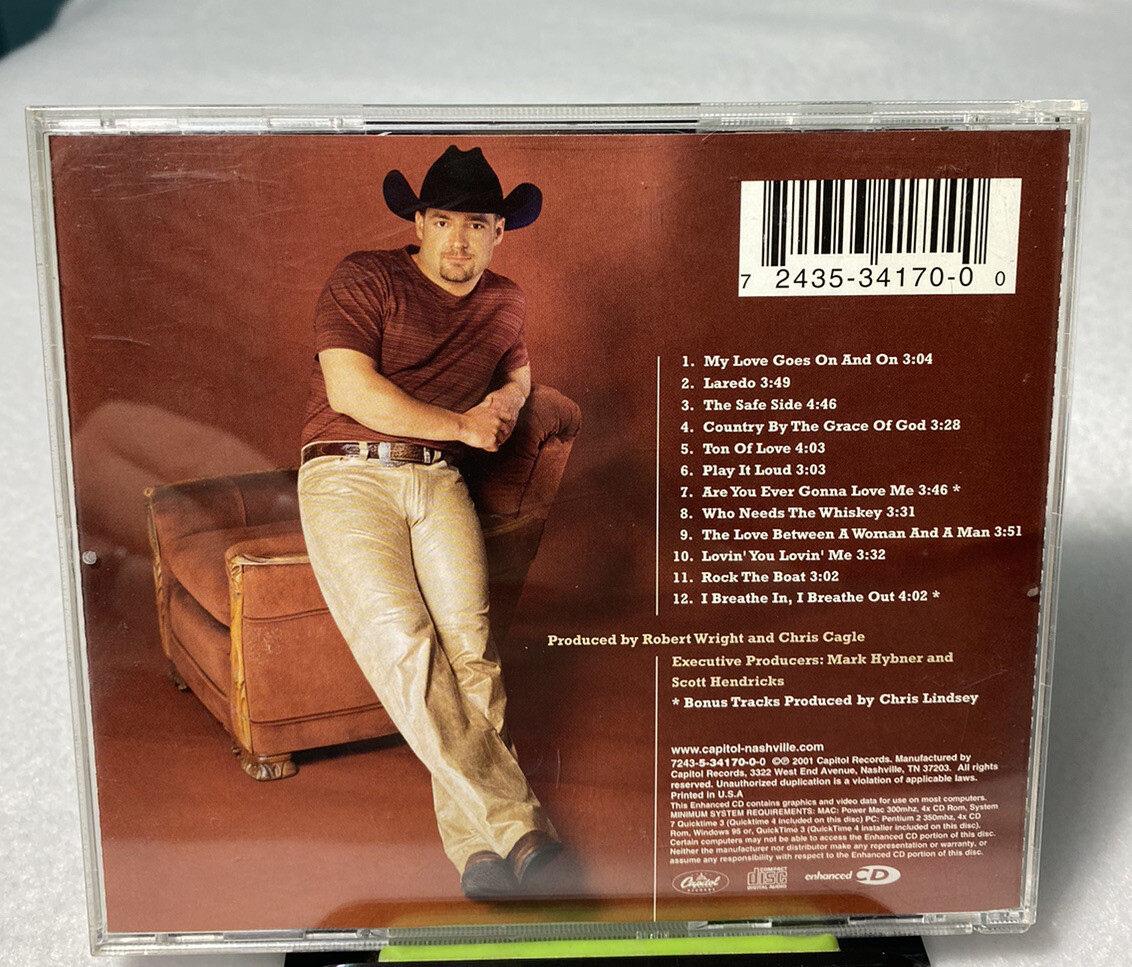 Play It Loud - Chris Cagle (2001 Capitol Records Enhanced) Folk Country Music CD