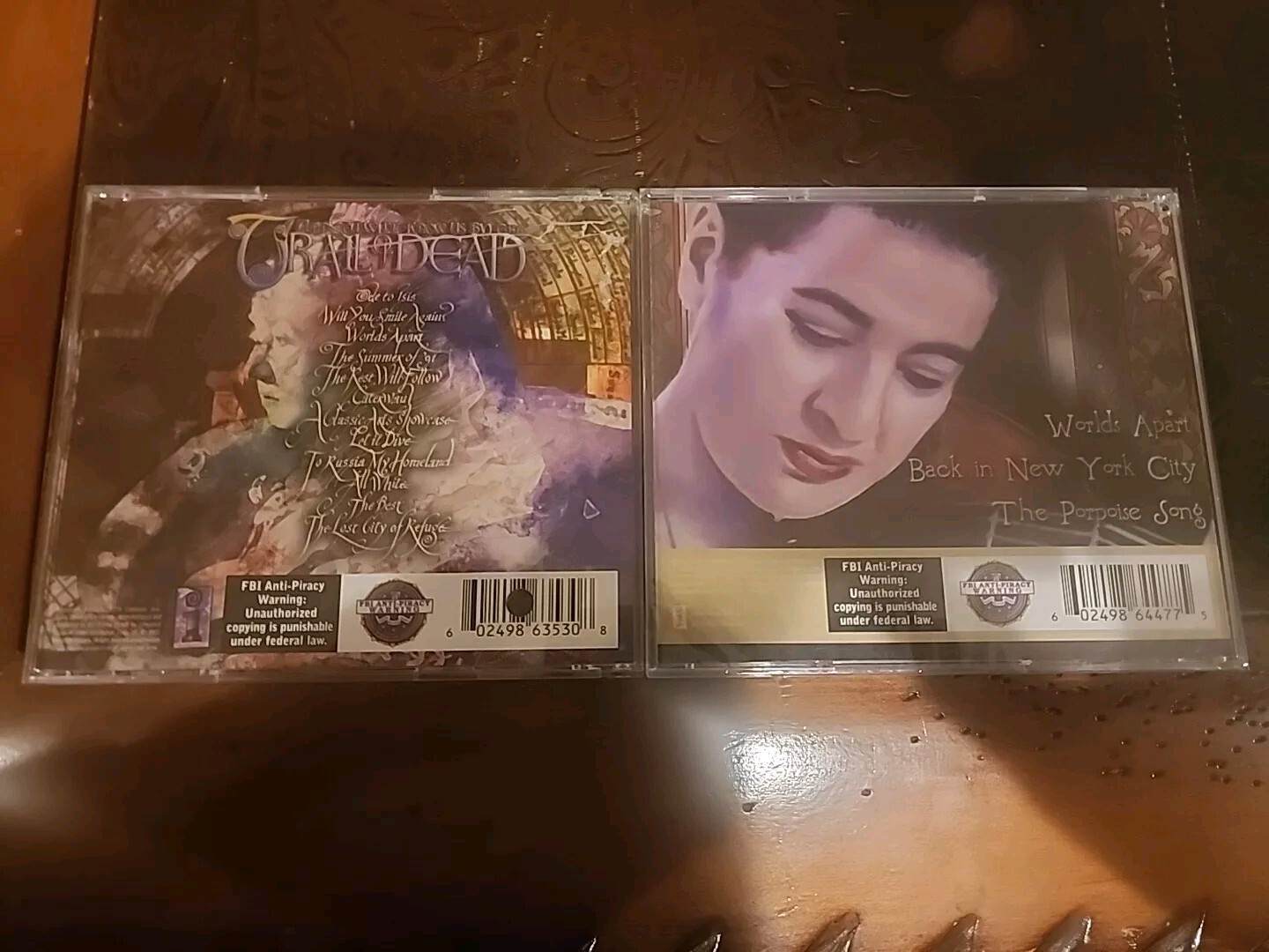 And You Will Know Us By Trail Of Dead Worlds Apart CD And Worlds Apart +2 Sealed