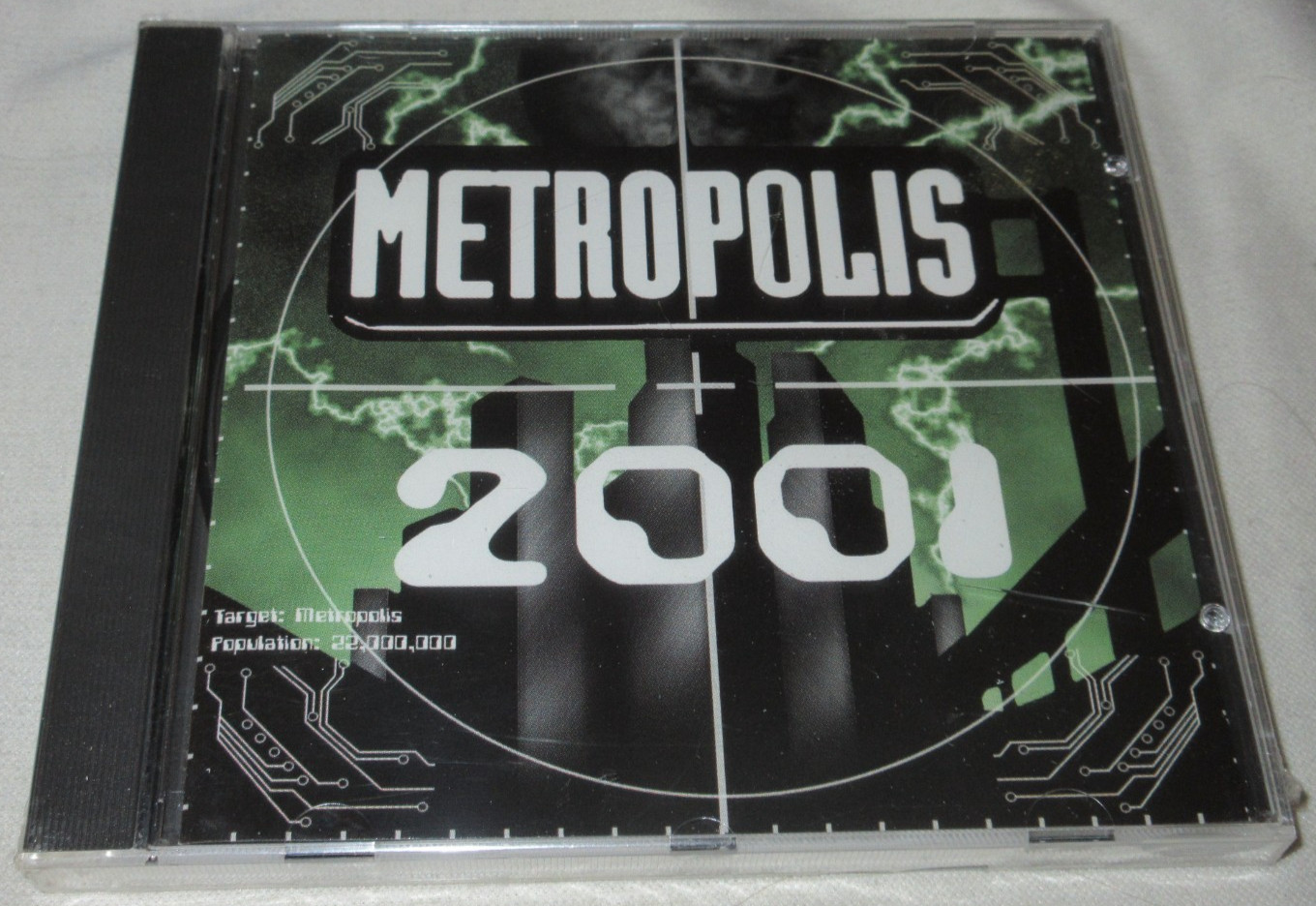 Metropolis 2001 CD NEW Electronica Industrial Synth-Pop Sealed