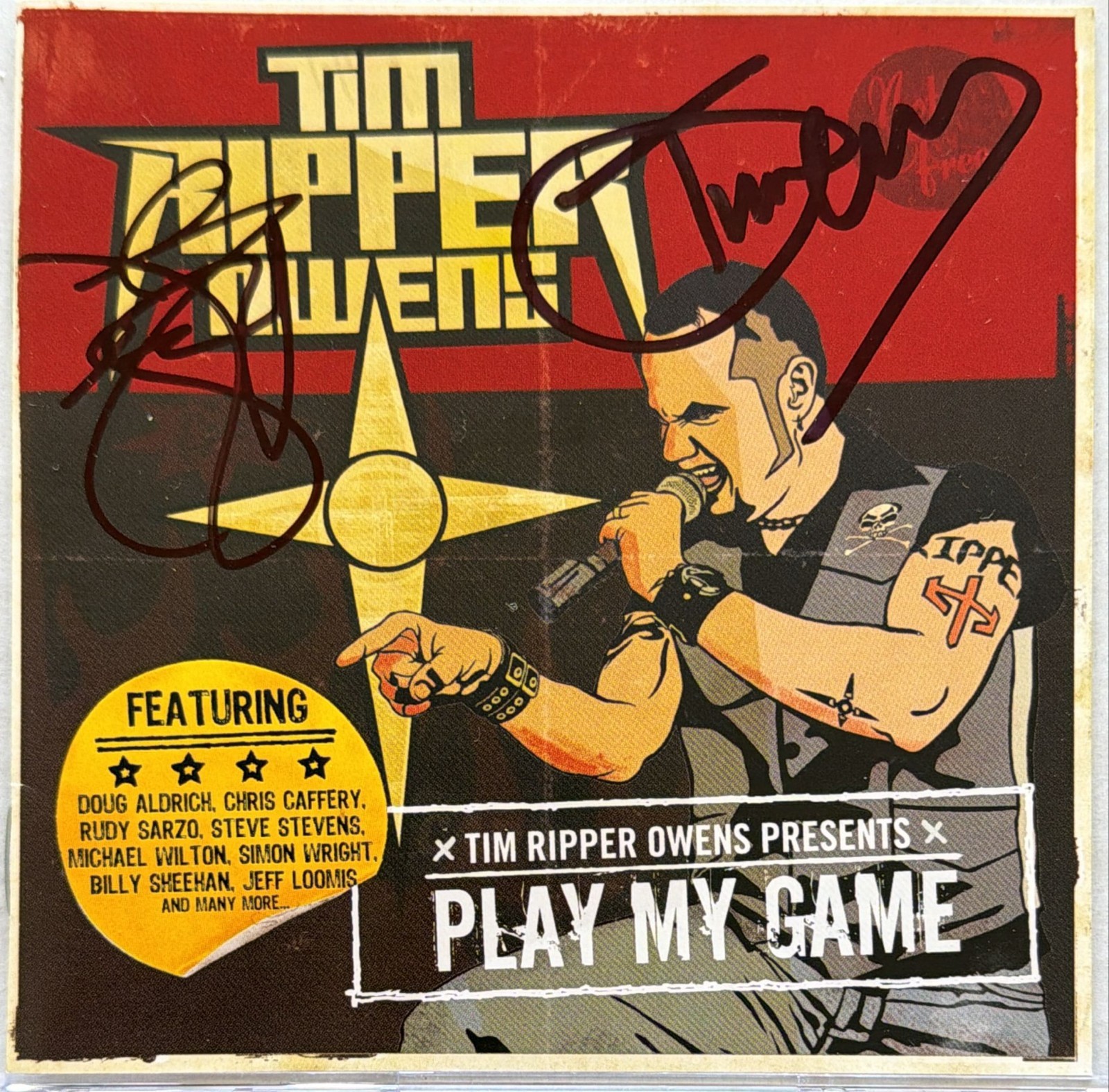 Play My Game by Tim "Ripper" Owens (CD, May-2009, SPV)