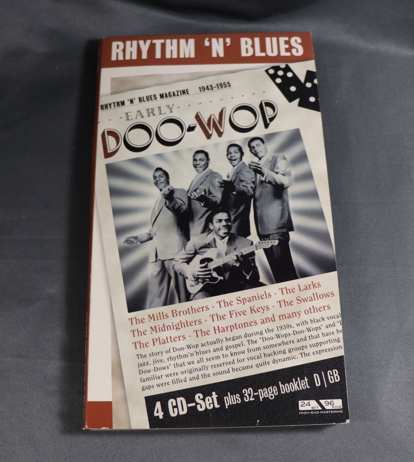 Rhythm N Blues: Early Doo-Wop 4 CD Book Set
