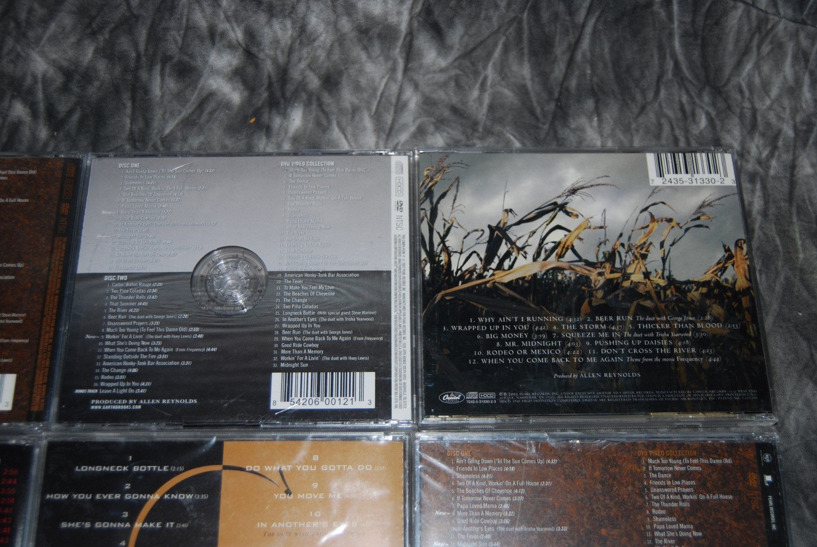 Lot of 7 Garth Brooks CDs Collection, The Ultimate Hits New Sealed, Sevens, More
