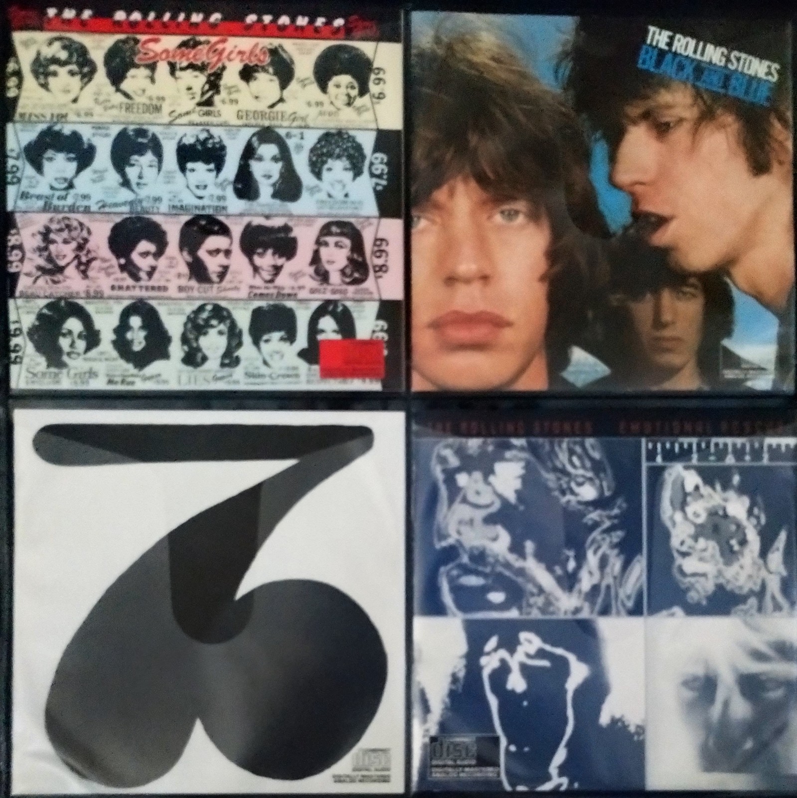 Huge ROLLING STONES CD Collection / Includes Original Discs, Box Sets, Rarities!