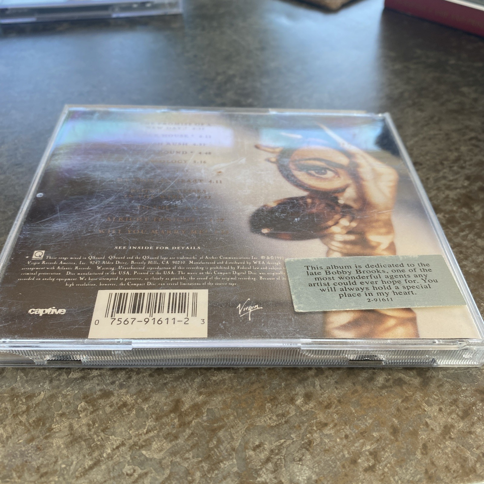 Paula Abdul spellbound CD 1991 virgin records