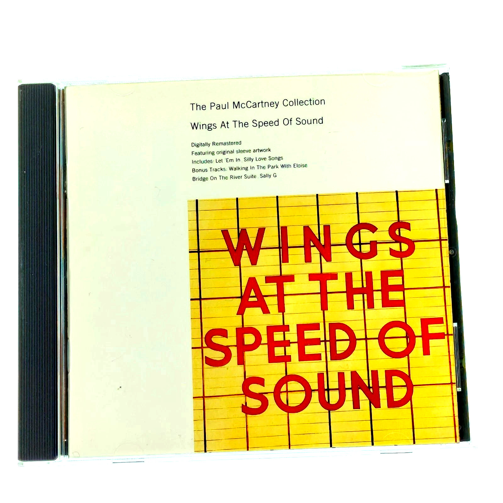 Wings At The Speed Of Sound CD Paul McCartney Collection Remastered w/Bonus Trx