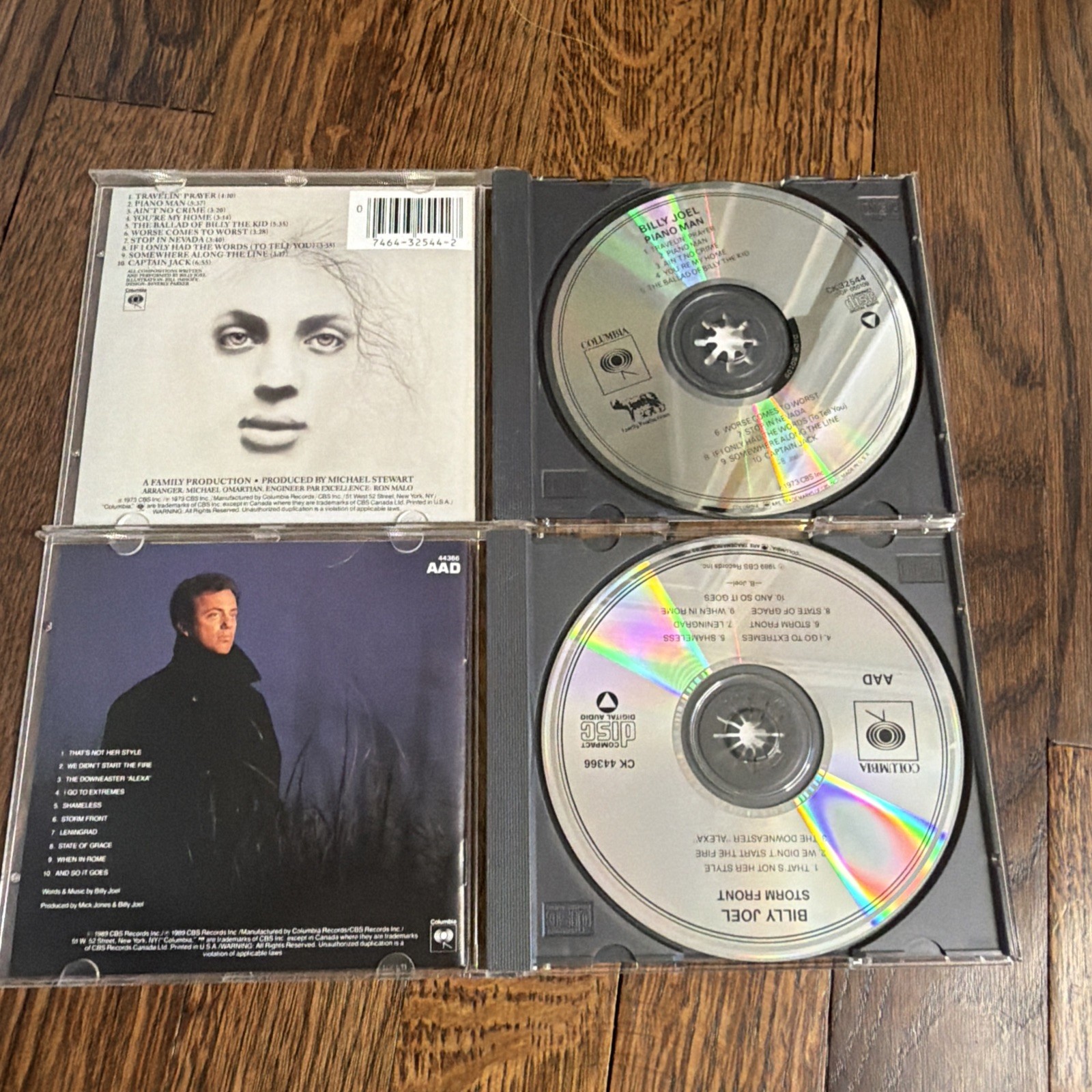 Lot of 6 Billy Joel CD's -Free Shipping after Purchase of 1st CD