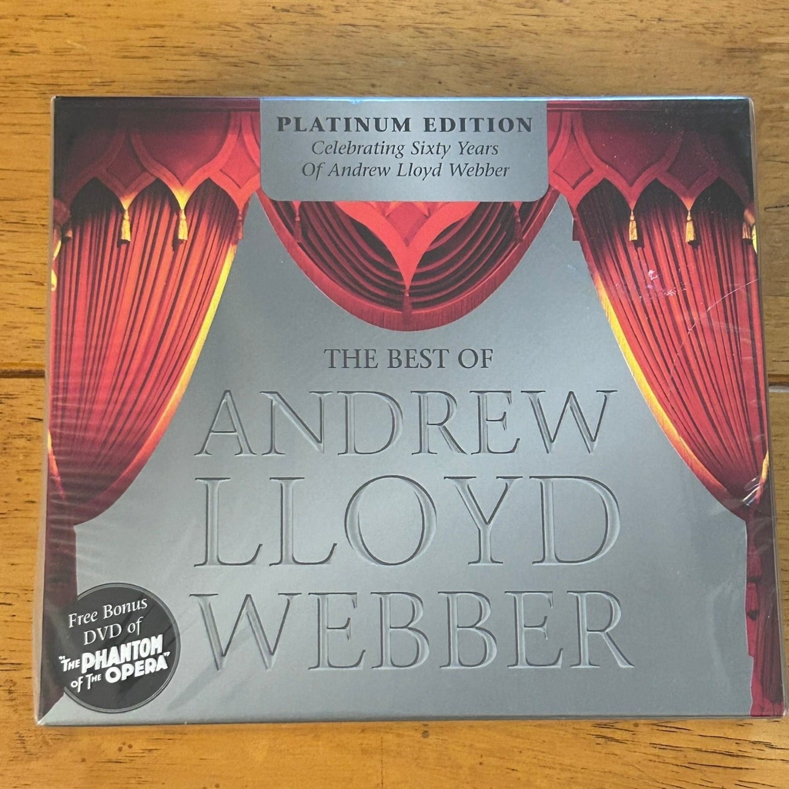 Andrew Lloyd Webber – The Best Of CD 2-disc 2008 Platinum Ed Bonus DVD Musical