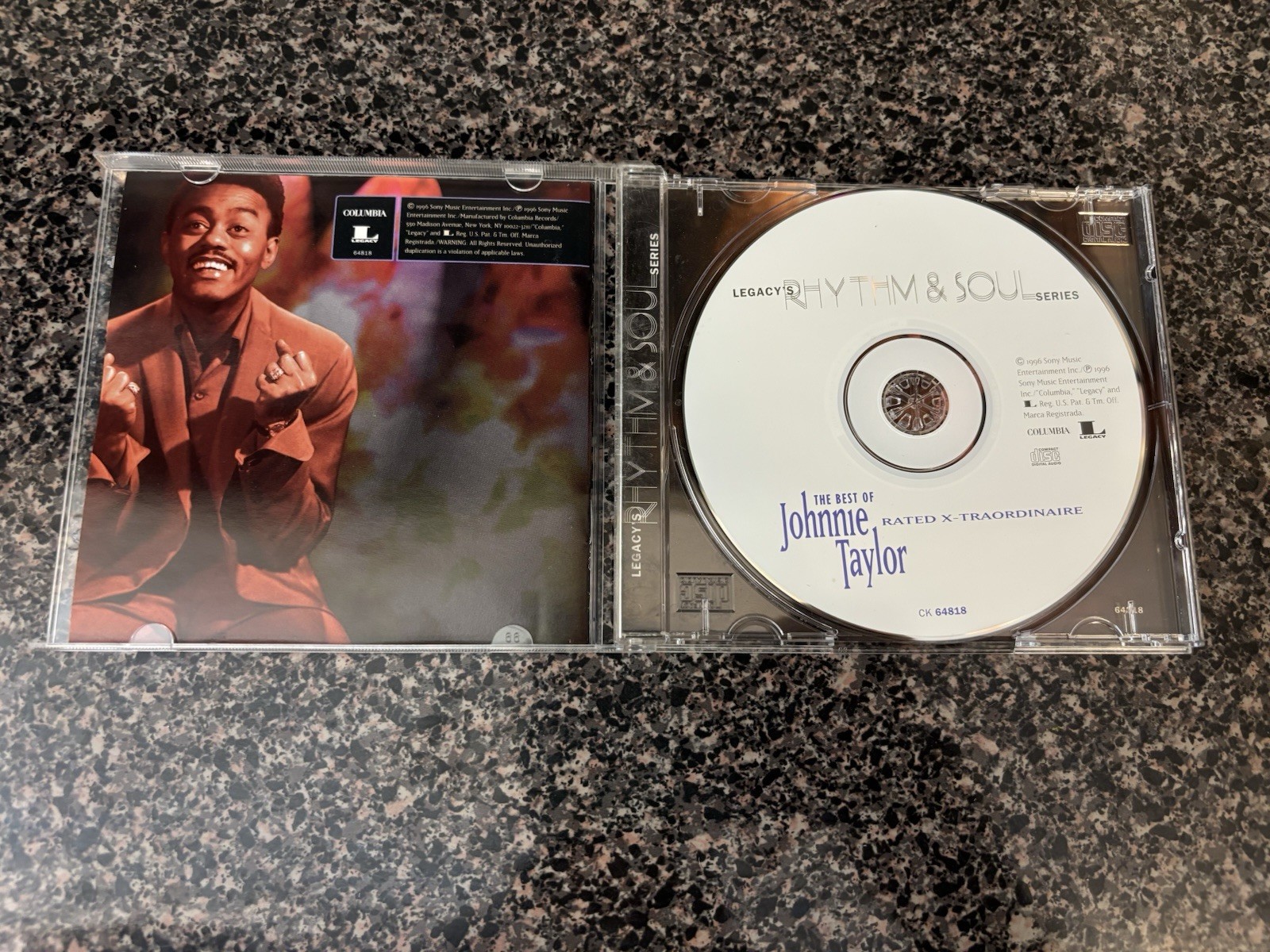 The Best of Johnnie Taylor: Rated X-Traordinaire (CD, 2008) W/ Case&Hype, Tested