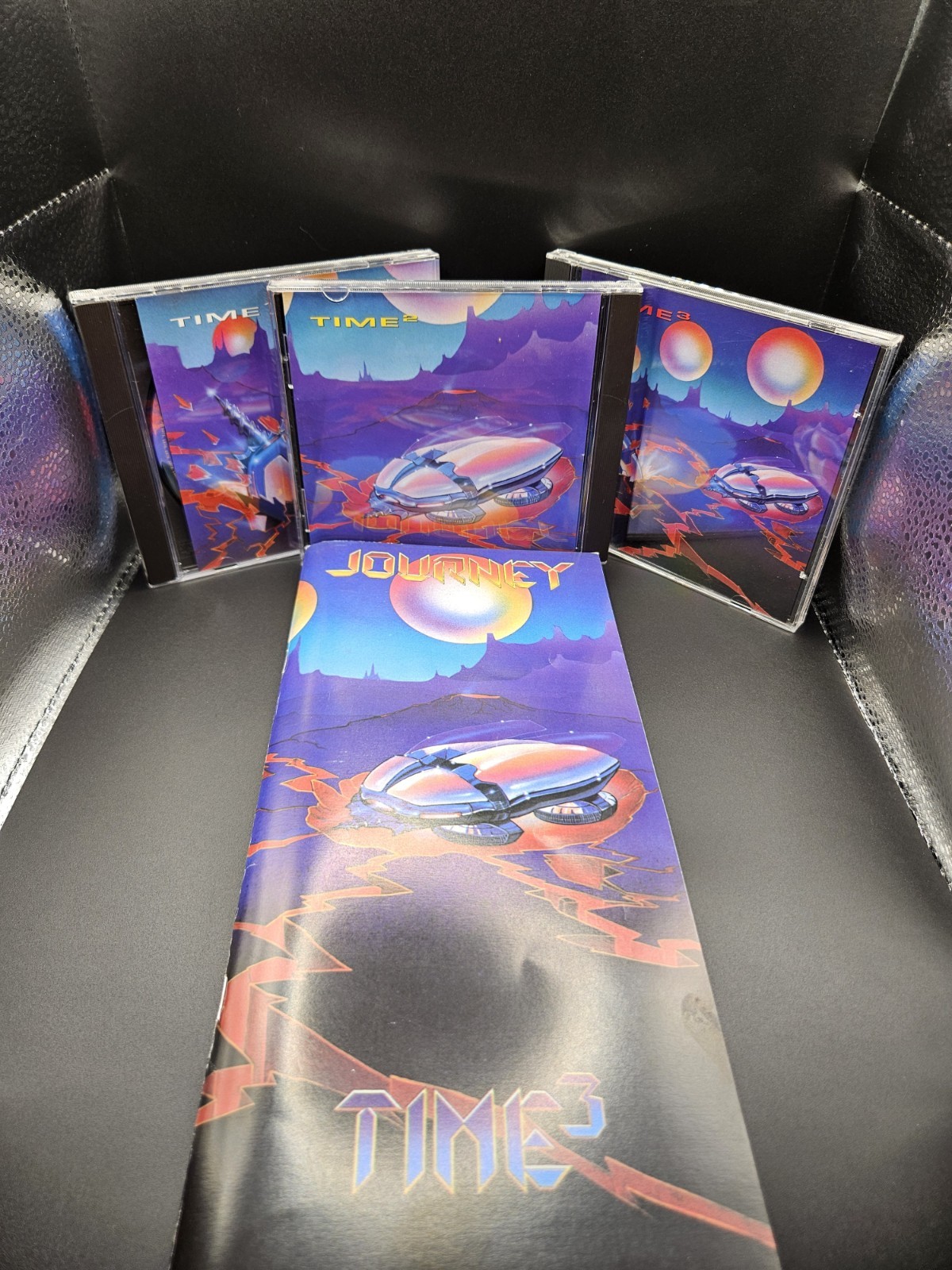 Journey Time³ (Time 3) 3CD Box Set 1992 Columbia Steve Perry Greatest Hits