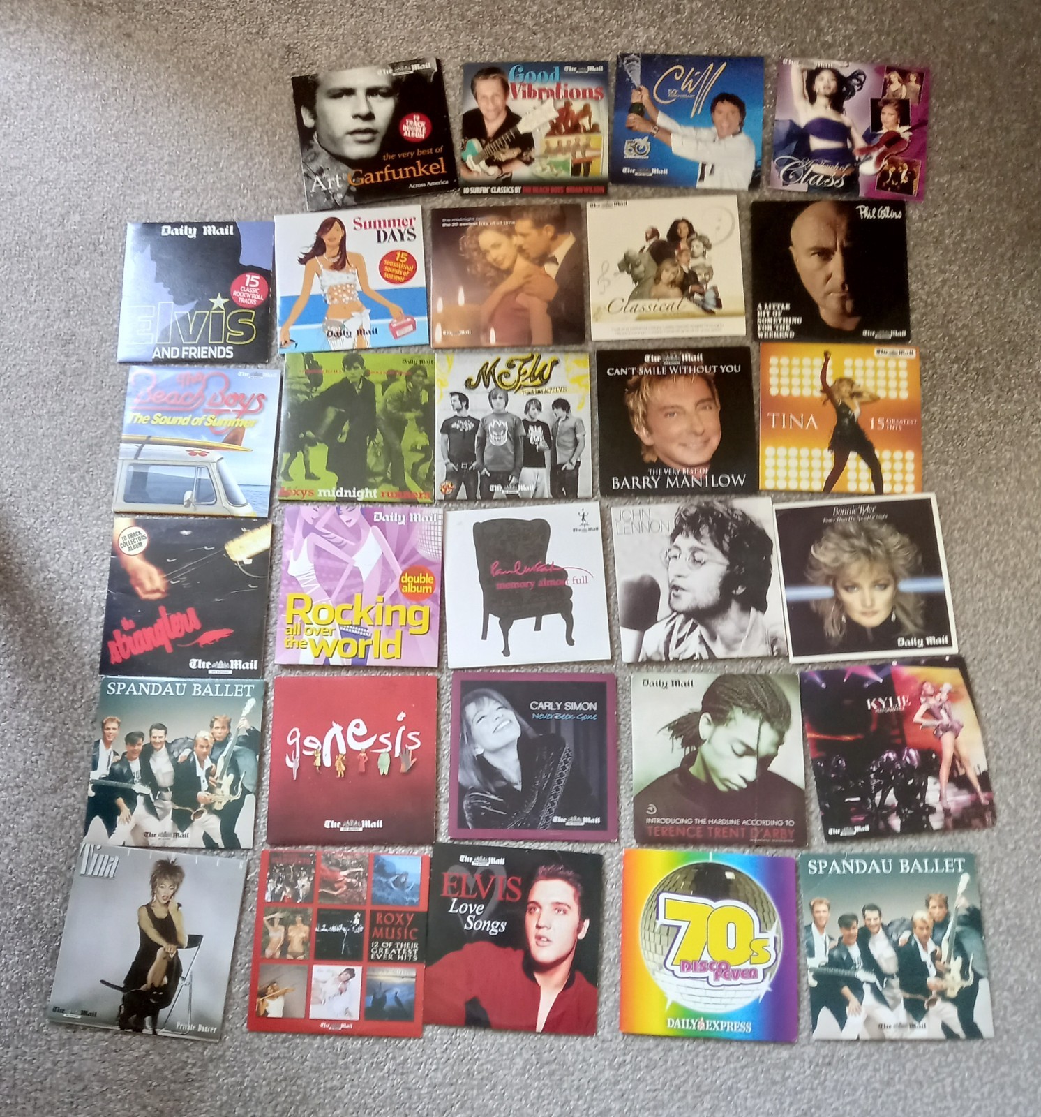 29 Daily Mail CD’s Job Lot Mixed Bundle