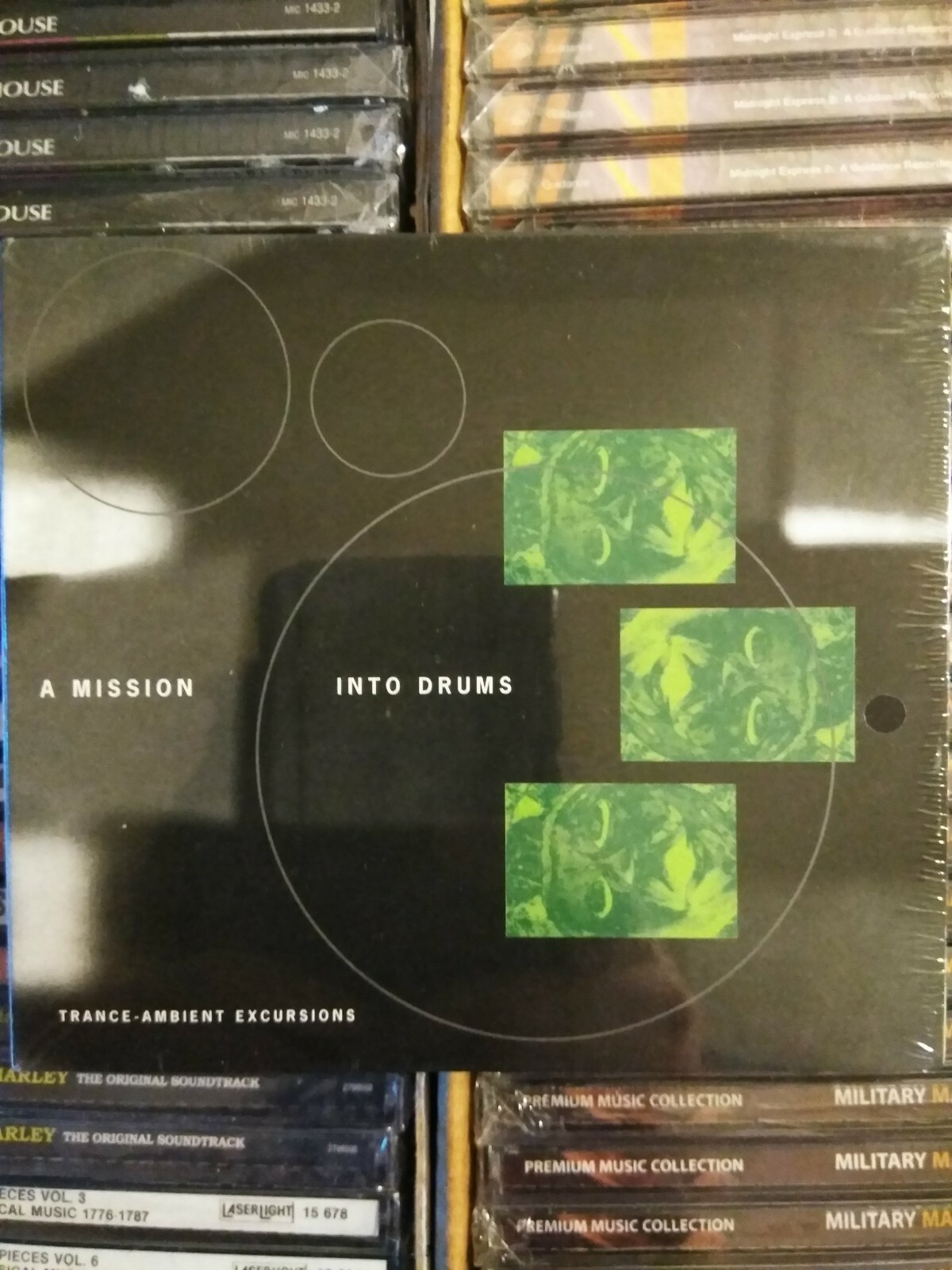 A Mission Into Drums Trance-Ambient Excursions Various CD 1994 New Sealed