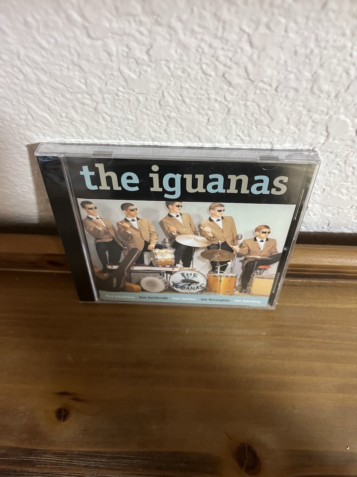 THE IGUANAS S/T CD 2016 Norton Early Iggy Pop 1st Band GARAGE ROCK New