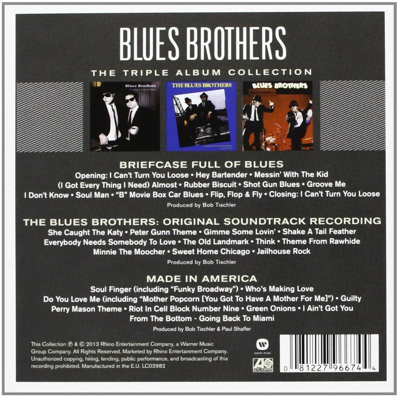 The Blues Brothers - The Triple Album Collection (2013) 3CD NEW SPEEDYPOST