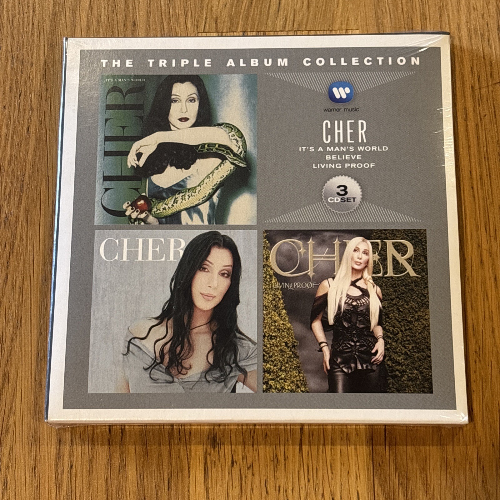 Cher – The Triple Album Collection 3CD Box Set 2012 Printed In EU NEW SEALED