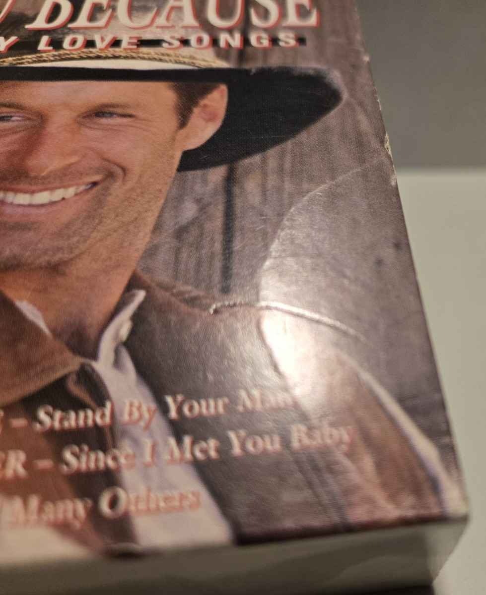 I Love You Because: Famous Country Love Songs 3-CD Box Set 1990s Discs Near Mint