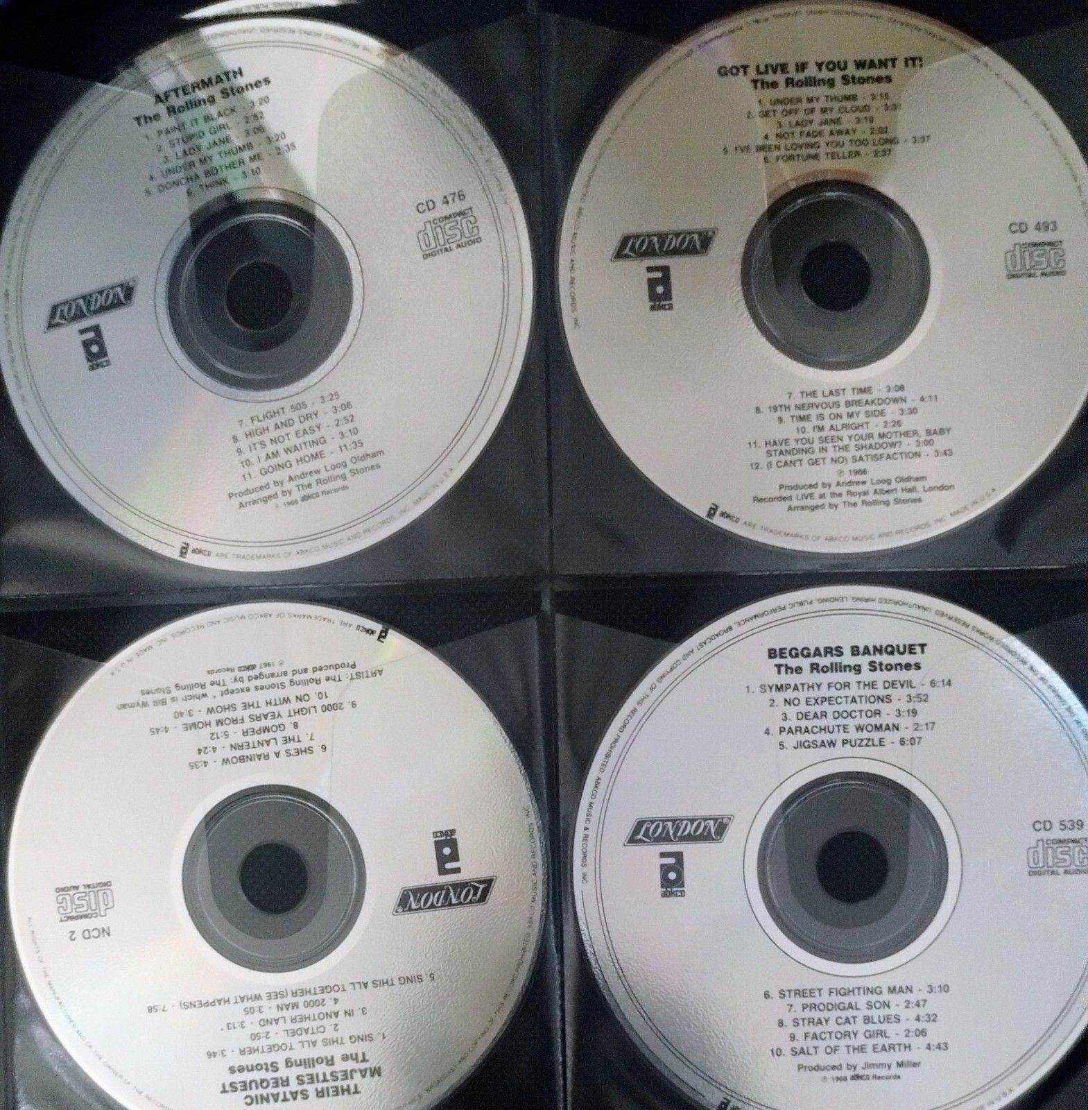 Huge ROLLING STONES CD Collection / Includes Original Discs, Box Sets, Rarities!