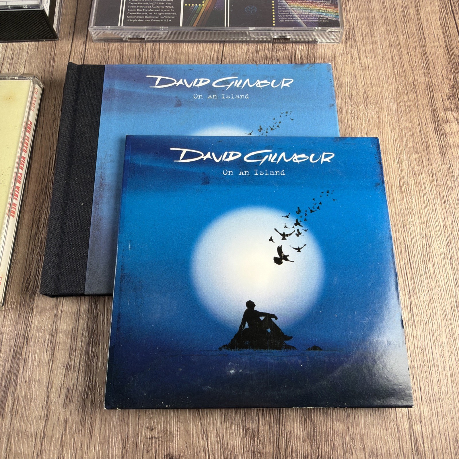 Pink Floyd David Gilmour 5 CD Lot The Wall Dark Side Wish You Were Here