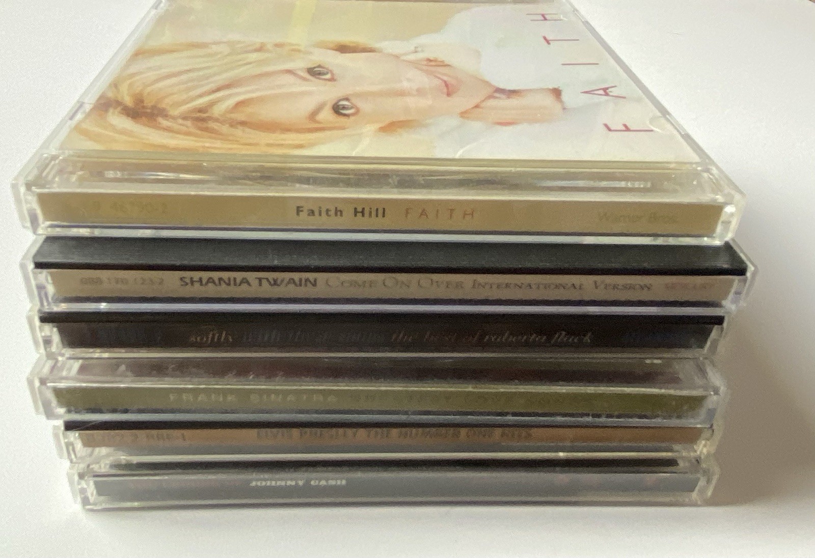 American Legends Country Pop 6 CD Johnny Cash Elvis Sinatra Shania Faith Roberta