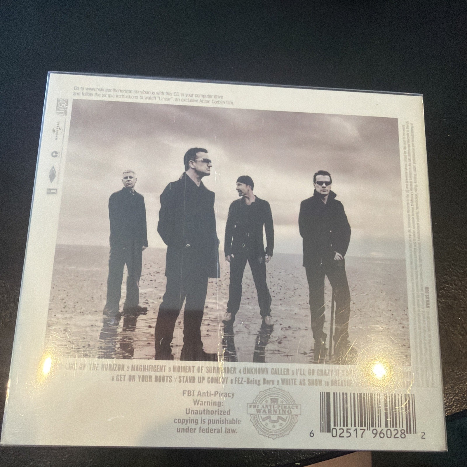 U2 No Line On The Horizon Digi-pack Limited Edition CD/Poster/booklet Limited