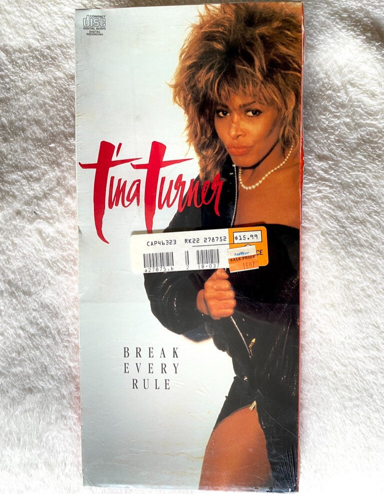 TINA TURNER BREAK EVERY RULE SEALED CD LONGBOX ALBUM LP BOX SET PROUD MARY IKE