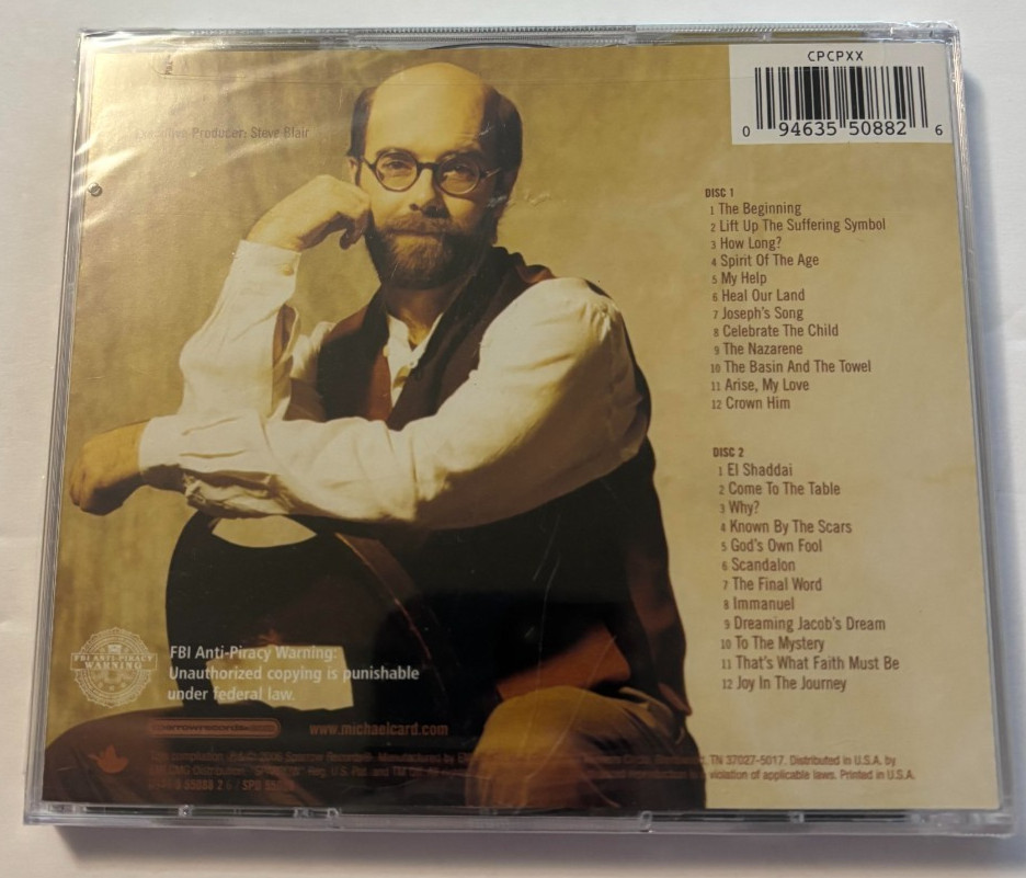 MICHAEL CARD Ultimate Collection 2 CD Set Heal The Land Nazarene Why?
