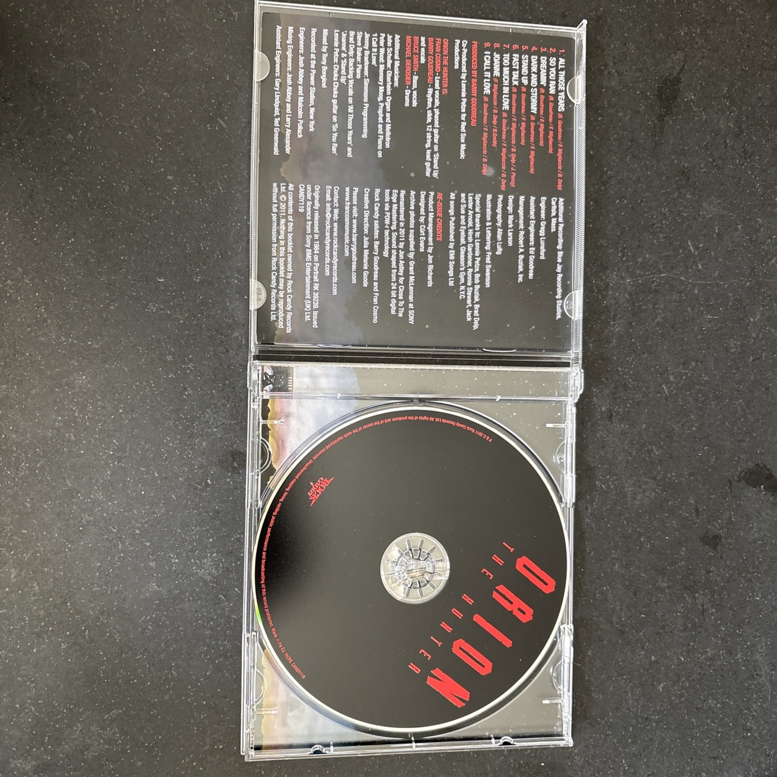 Barry Goudreau - Orion the Hunter CD 2011 reissue - Boston